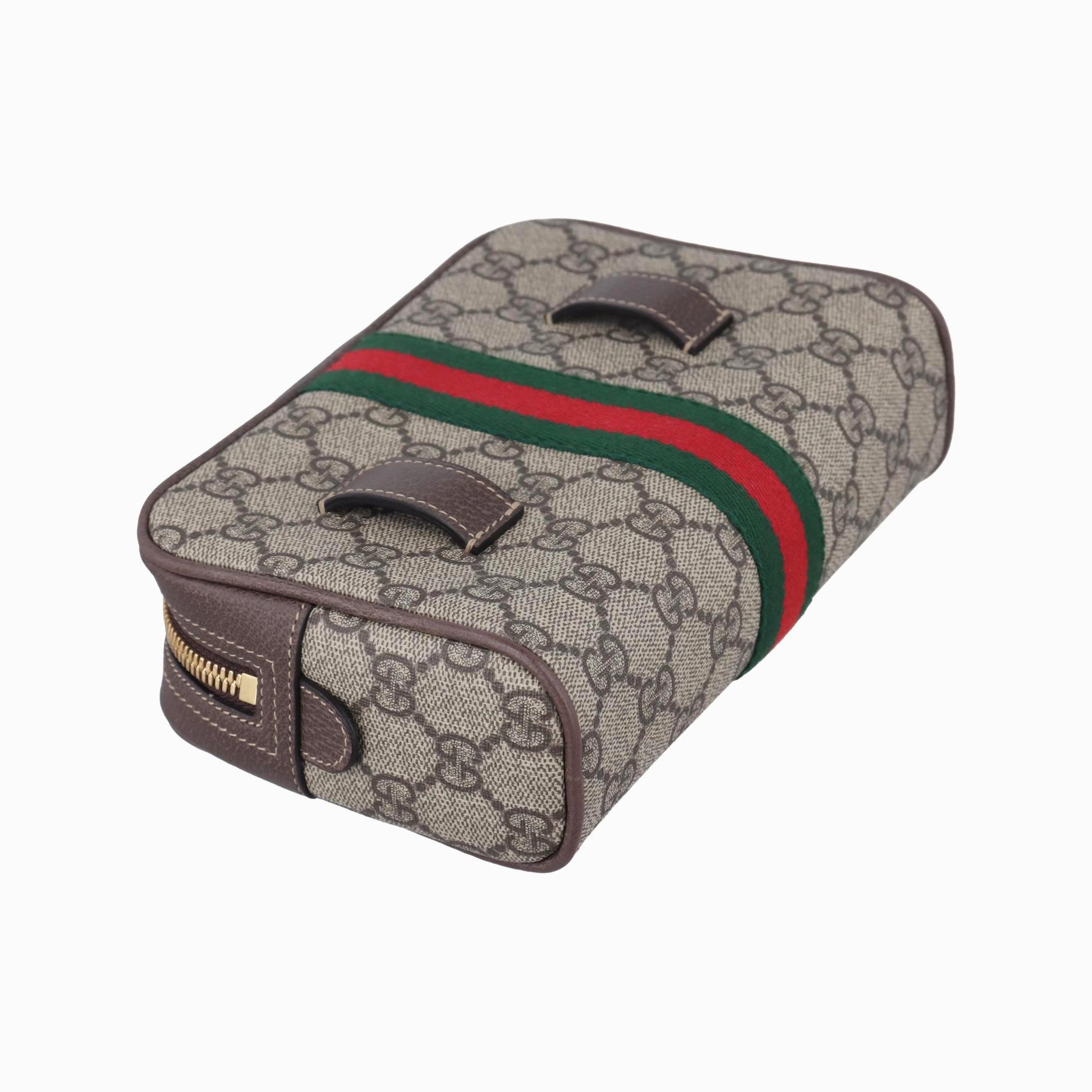 グッチ Gucci ボディバッグ/ウェストバッグ レディース オフィディア ブラウン PVCコーティングキャンバス×レザー 517076 H024790655