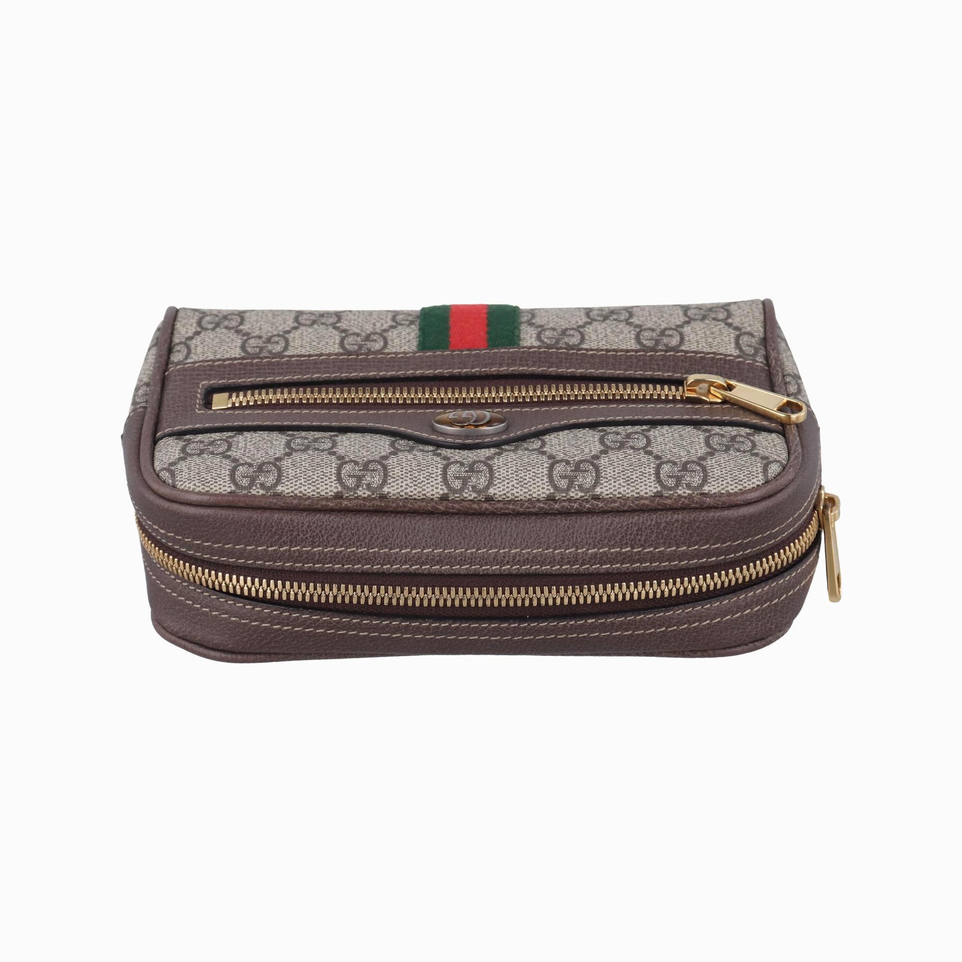 グッチ Gucci ボディバッグ/ウェストバッグ レディース オフィディア ブラウン PVCコーティングキャンバス×レザー 517076 H024790655