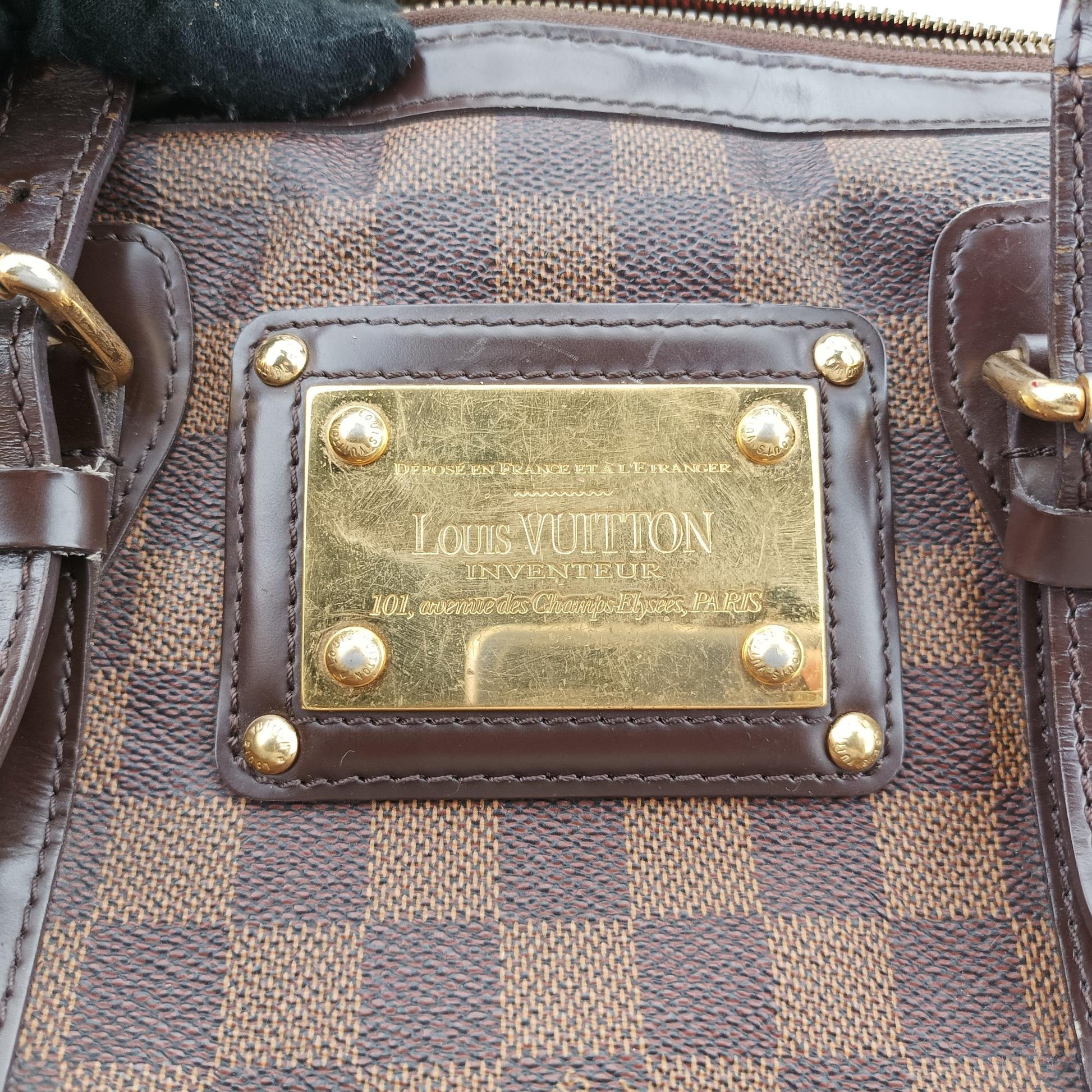 ルイヴィトン Louis Vuitton ハンドバッグ レディース バークレー エベーヌ ダミエキャンバス N52000 FL4028