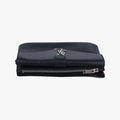 イヴサンローラン Yves saint Laurent ショルダーバッグ レディース トライポケット ブラック レザー GUE425713.0116