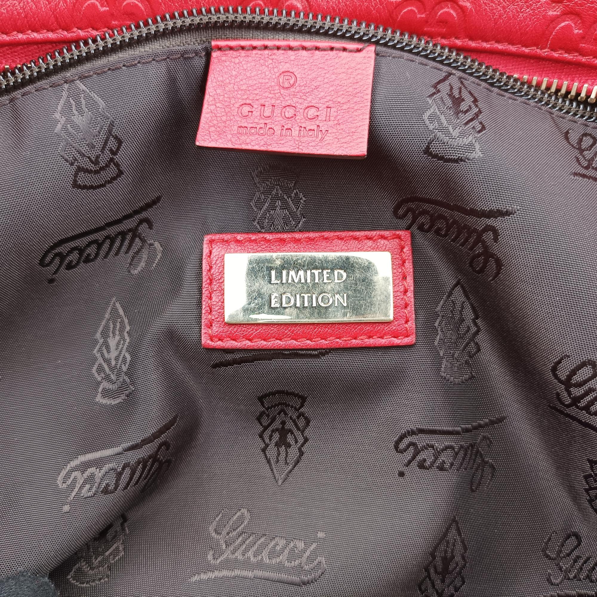 グッチ Gucci ショルダーバッグ レディース GGインプリメ レッド レザー 211137 H014038911