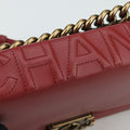 シャネル Chanel ショルダーバッグ レディース ボーイシャネル レッド ラムスキン A66713 15332867