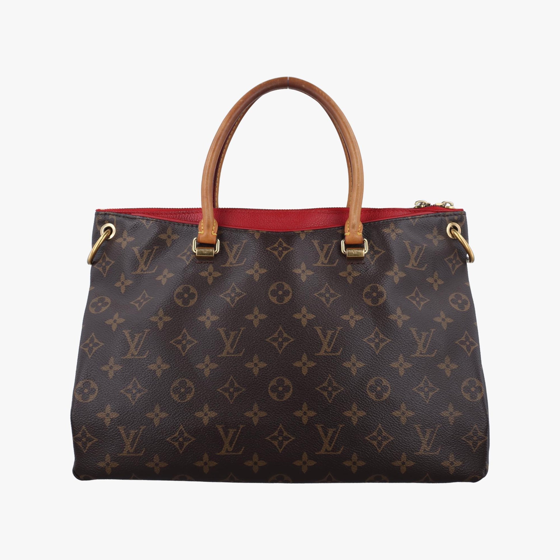 ルイヴィトン Louis Vuitton ショルダーバッグ レディース パラス モノグラム/ブラウン系×スリーズ モノグラムキャンバス×カーフレザー M41175 CA2174