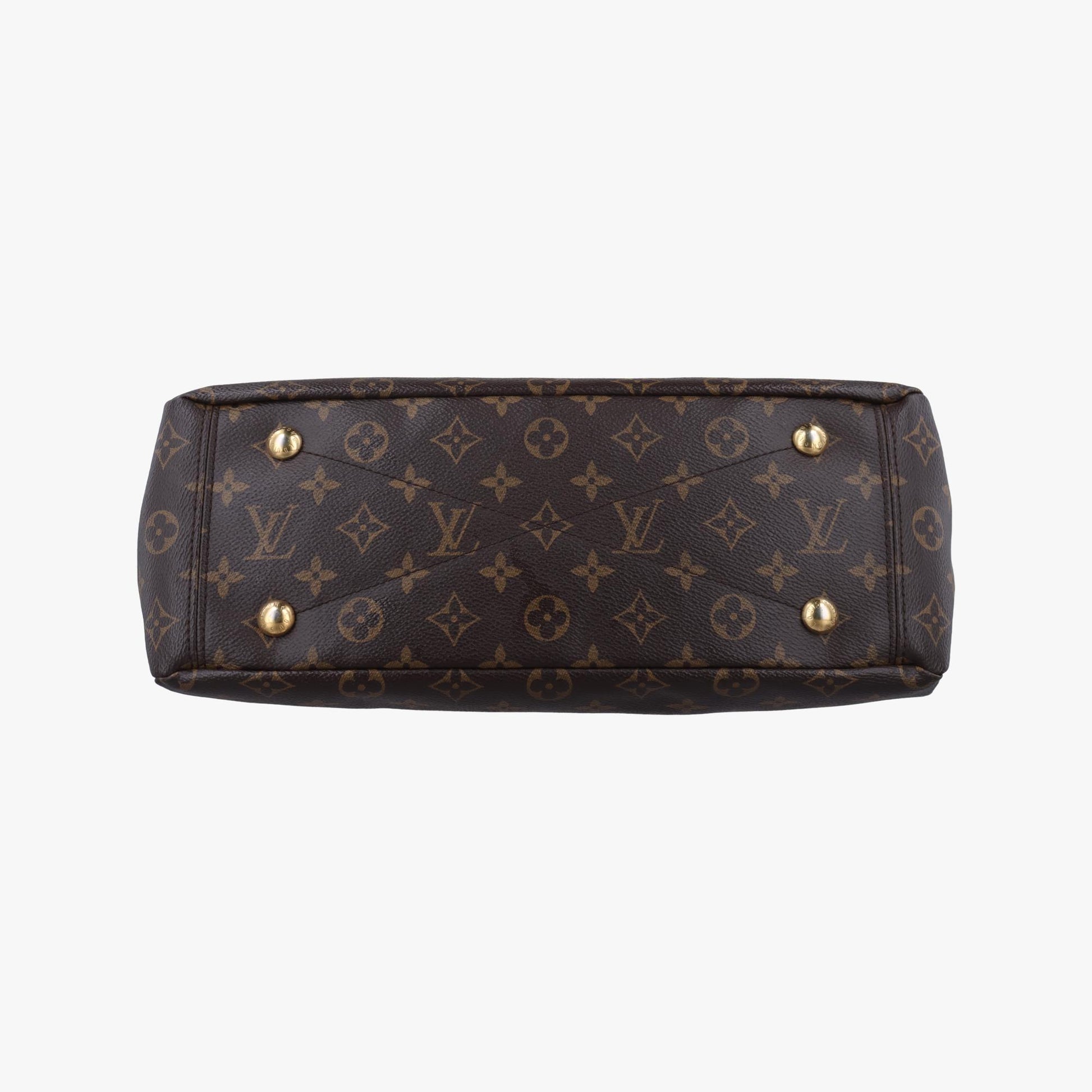 ルイヴィトン Louis Vuitton ショルダーバッグ レディース パラス モノグラム/ブラウン系×スリーズ モノグラムキャンバス×カーフレザー M41175 CA2174