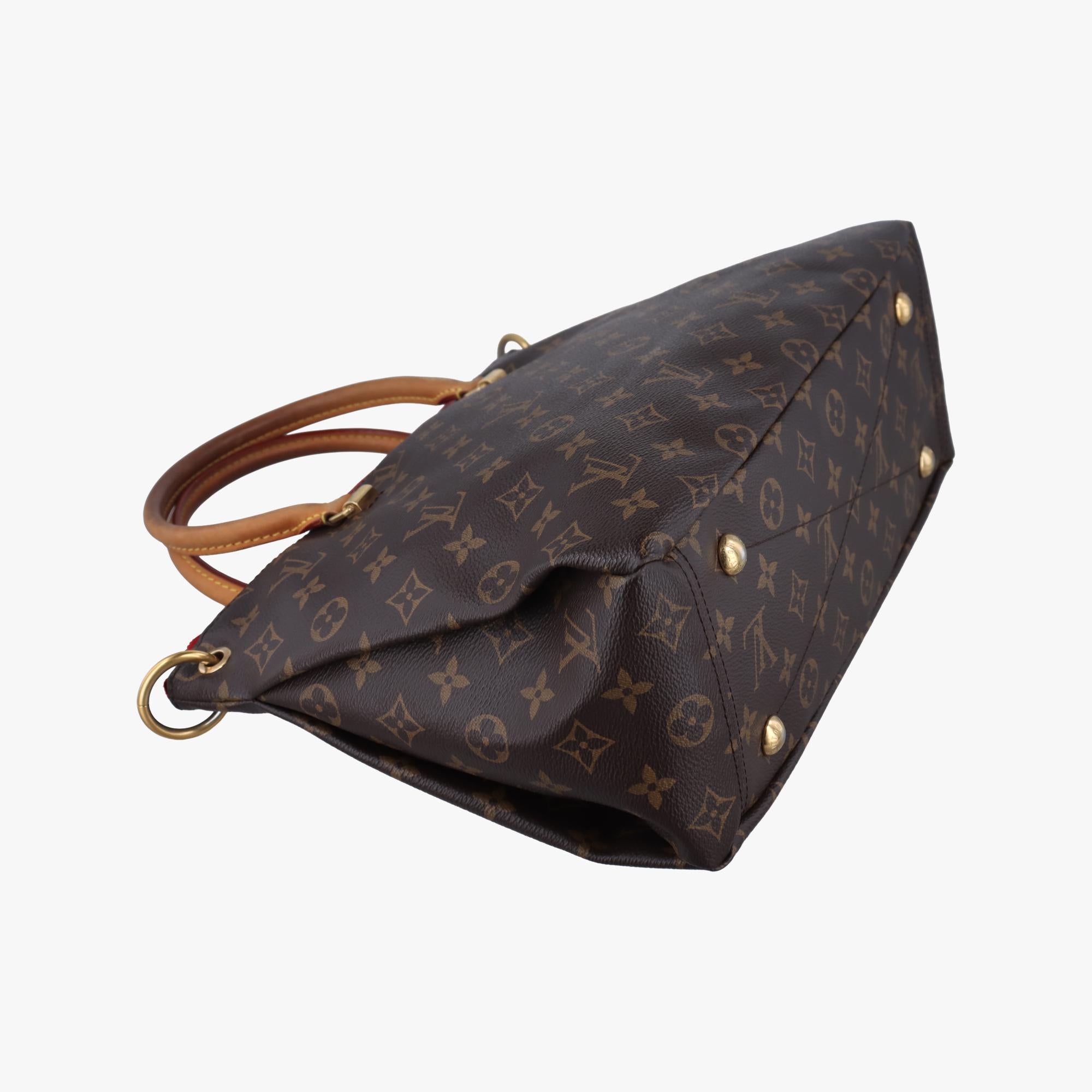 ルイヴィトン Louis Vuitton ショルダーバッグ レディース パラス モノグラム/ブラウン系×スリーズ モノグラムキャンバス×カーフレザー M41175 CA2174