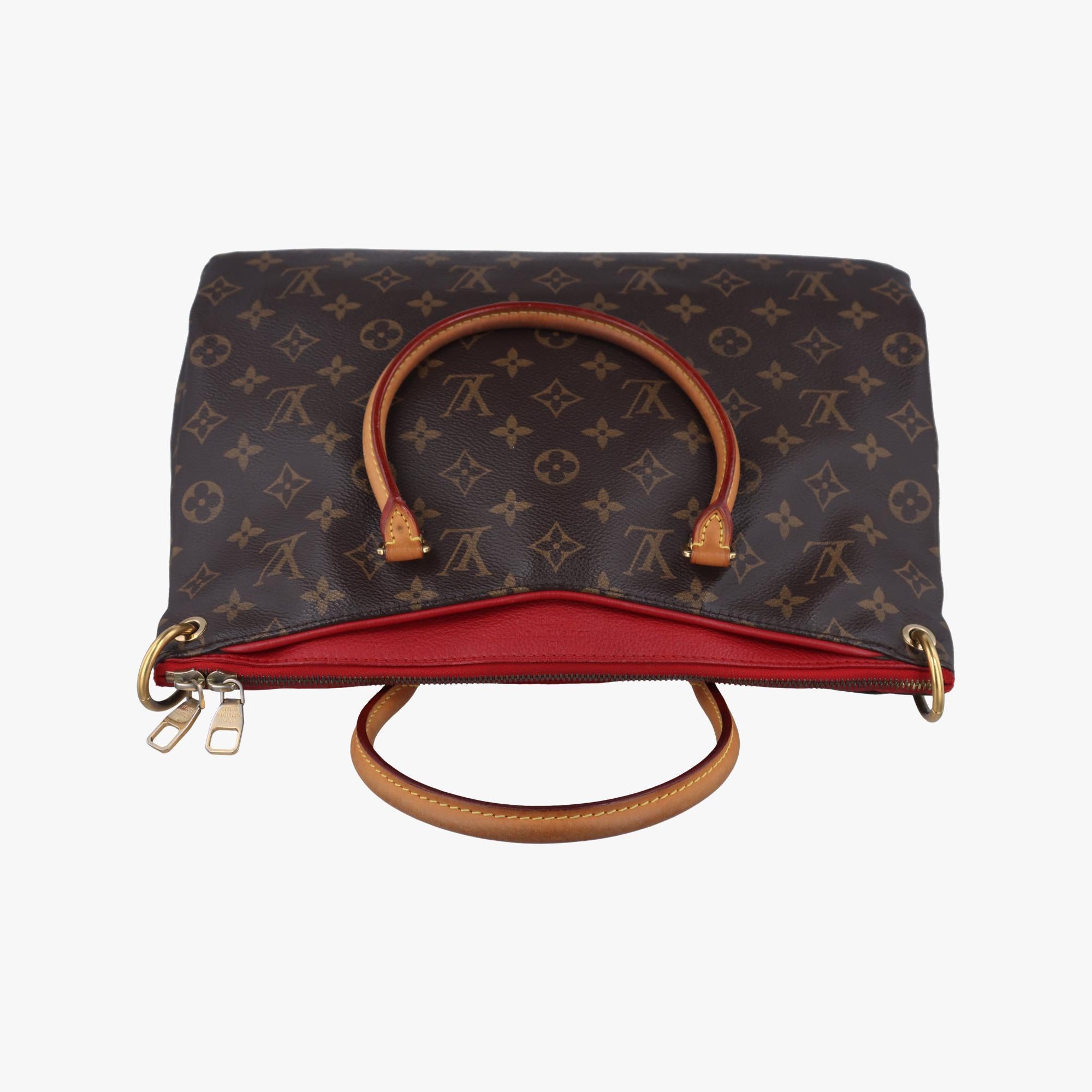 ルイヴィトン Louis Vuitton ショルダーバッグ レディース パラス モノグラム/ブラウン系×スリーズ モノグラムキャンバス×カーフレザー M41175 CA2174