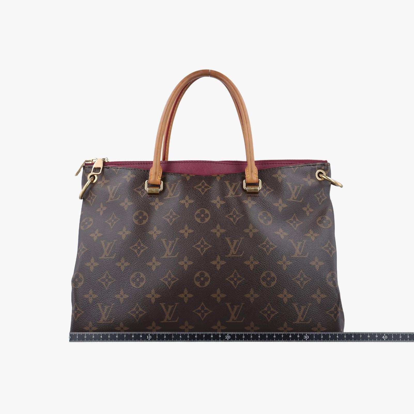 ルイヴィトン Louis Vuitton ショルダーバッグ レディース パラス モノグラム/ブラウン系×オロール モノグラムキャンバス×カーフレザー M40906 CA4183