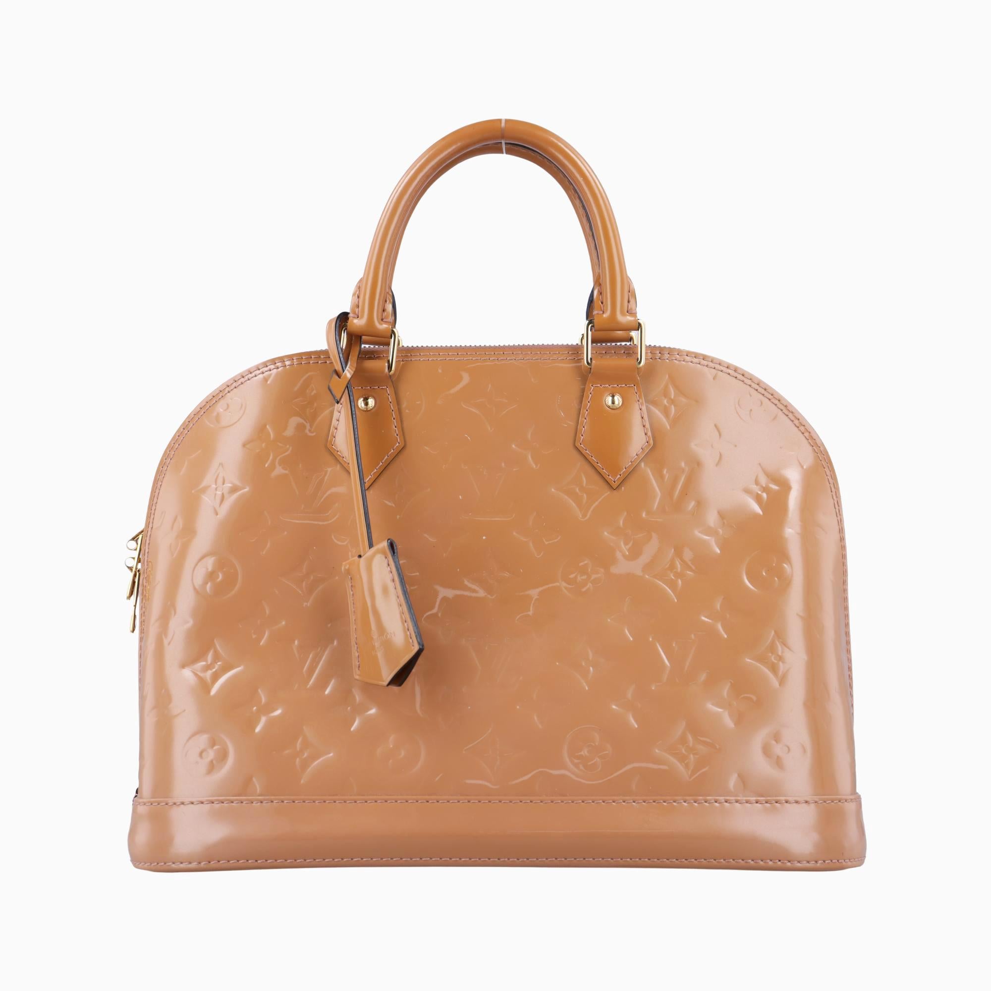 ルイヴィトン Louis Vuitton ハンドバッグ レディース アルマPM ローズヴェルール ヴェルニ M91583 FL2173