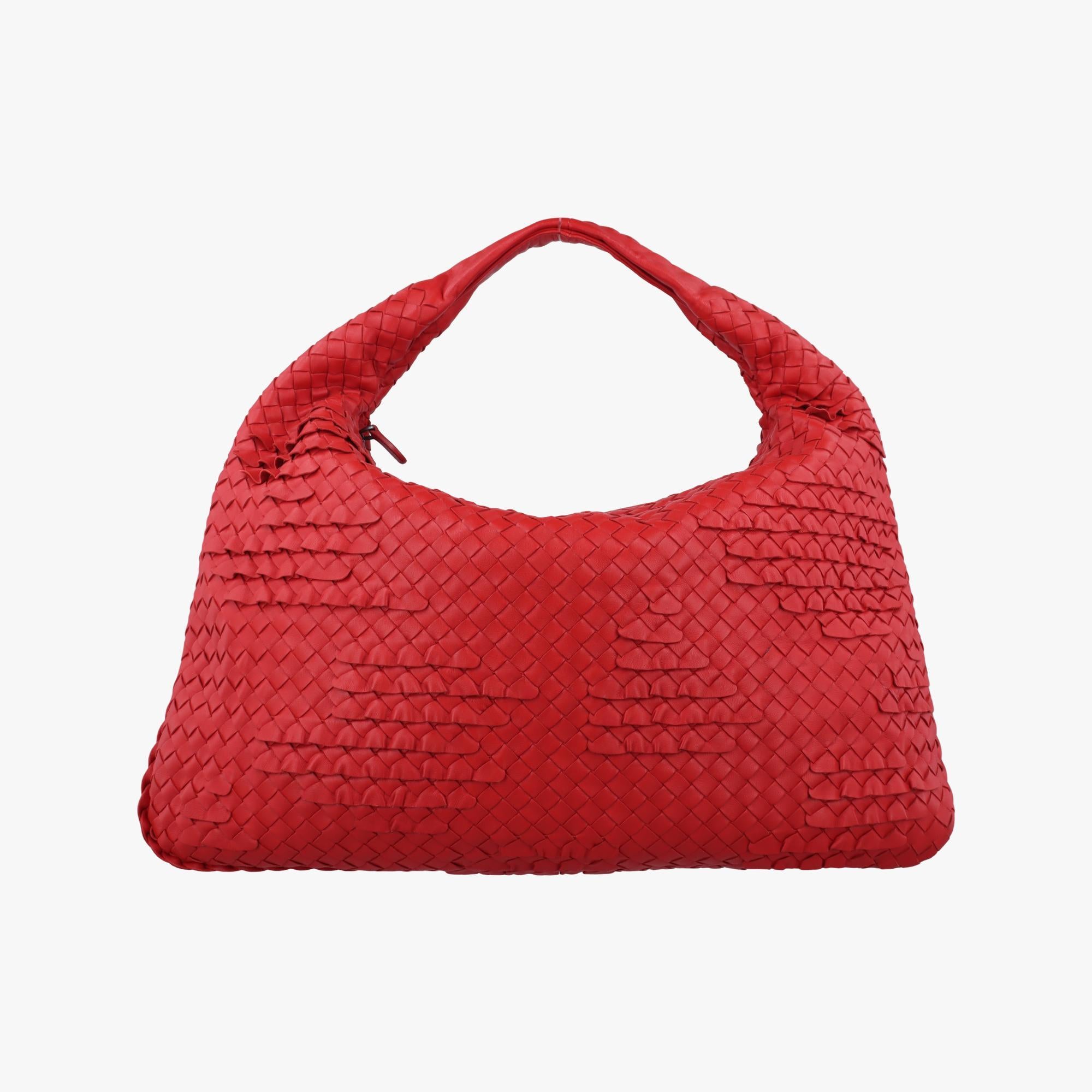 ボッテガヴェネタ Bottega Veneta ハンドバッグ レディース イントレチャート レッド レザー B02629879