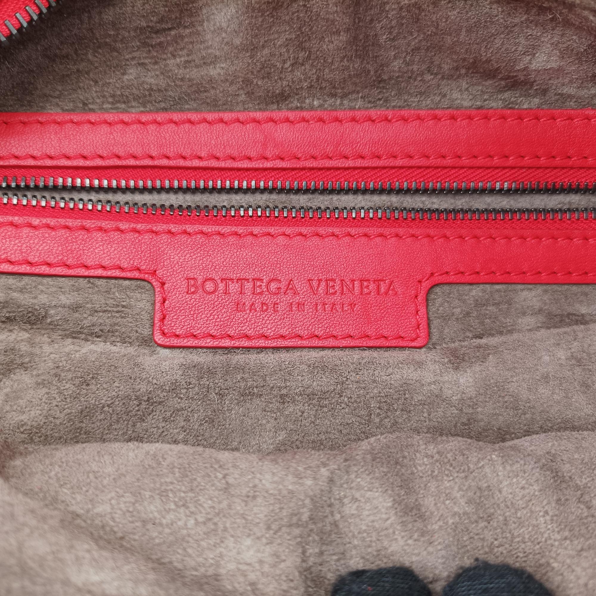 ボッテガヴェネタ Bottega Veneta ハンドバッグ レディース イントレチャート レッド レザー B02629879