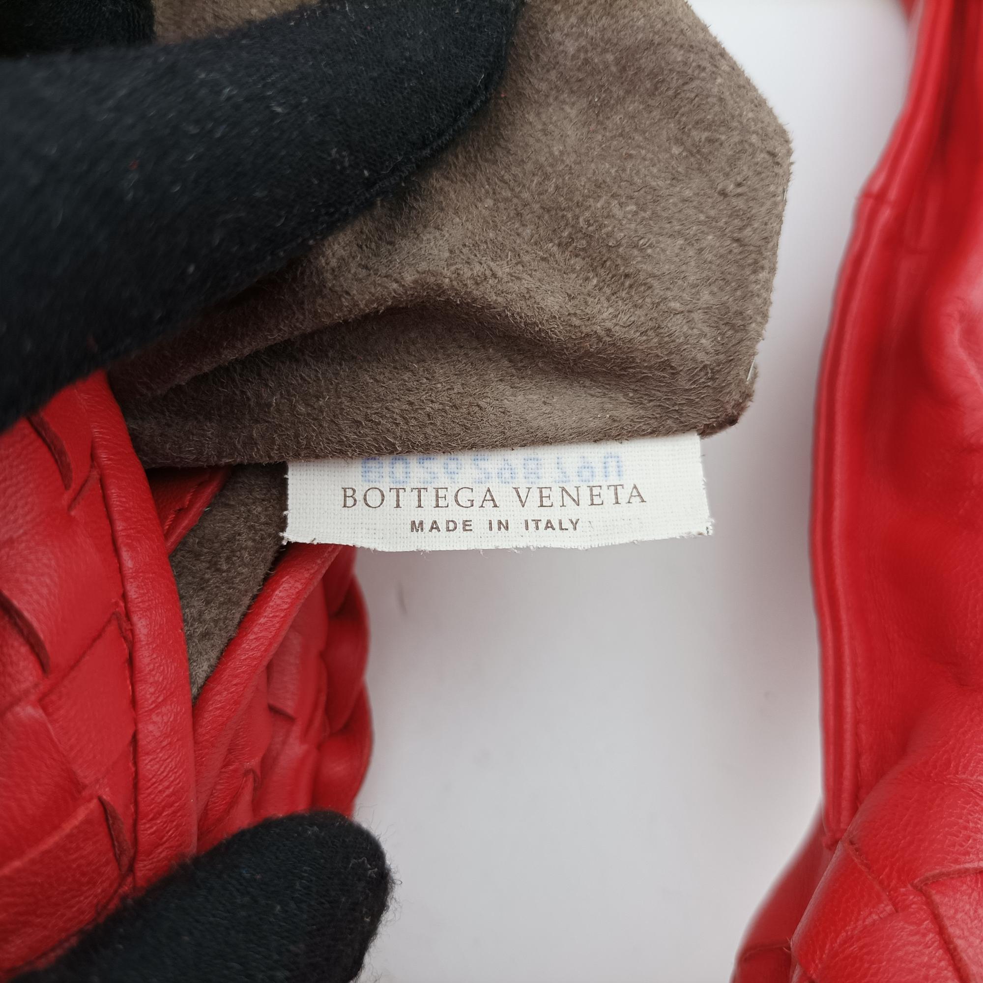 ボッテガヴェネタ Bottega Veneta ハンドバッグ レディース イントレチャート レッド レザー B02629879