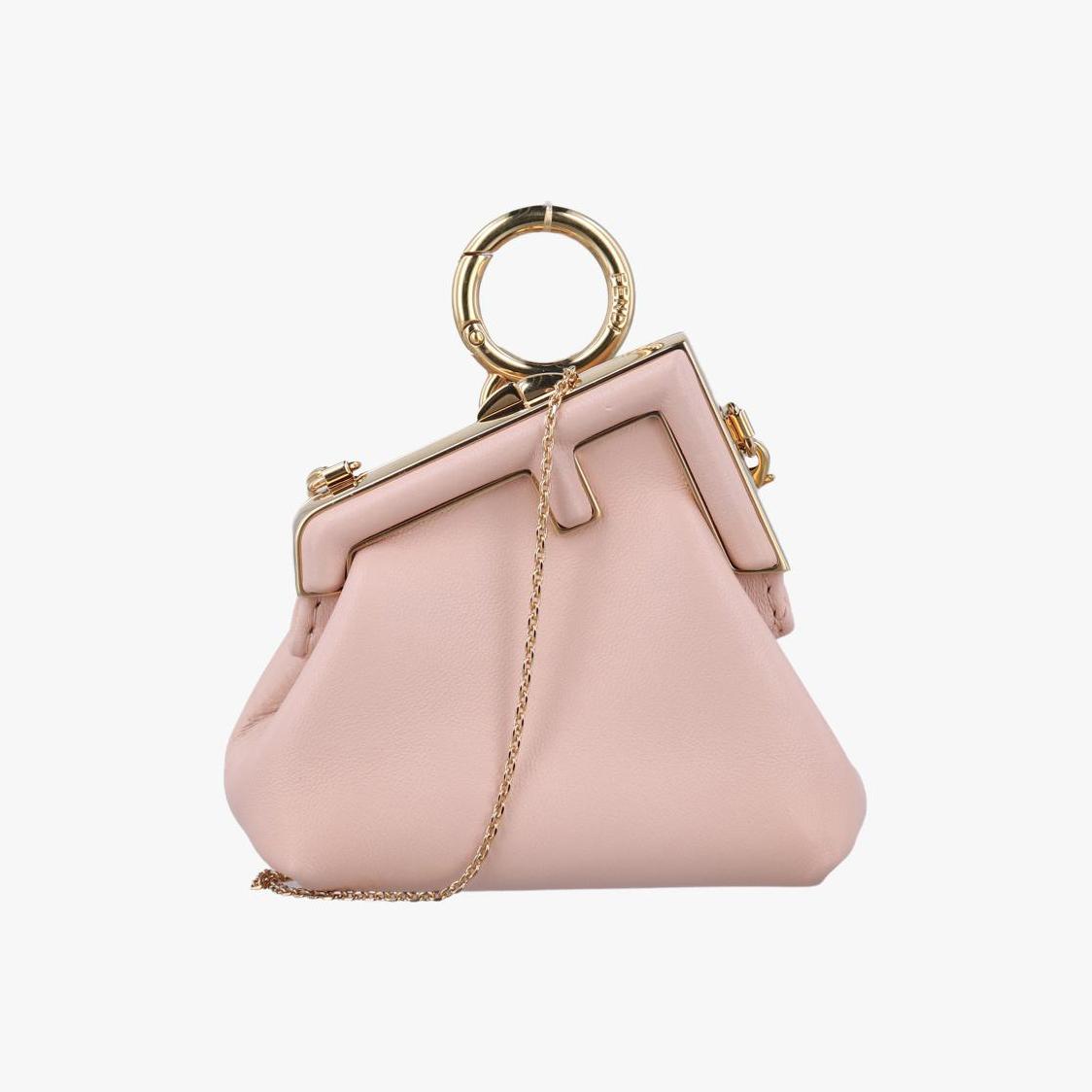 フェンディ Fendi ショルダーバッグ レディース ファースト ピンク レザー 7AS051-ABVE-229-1835