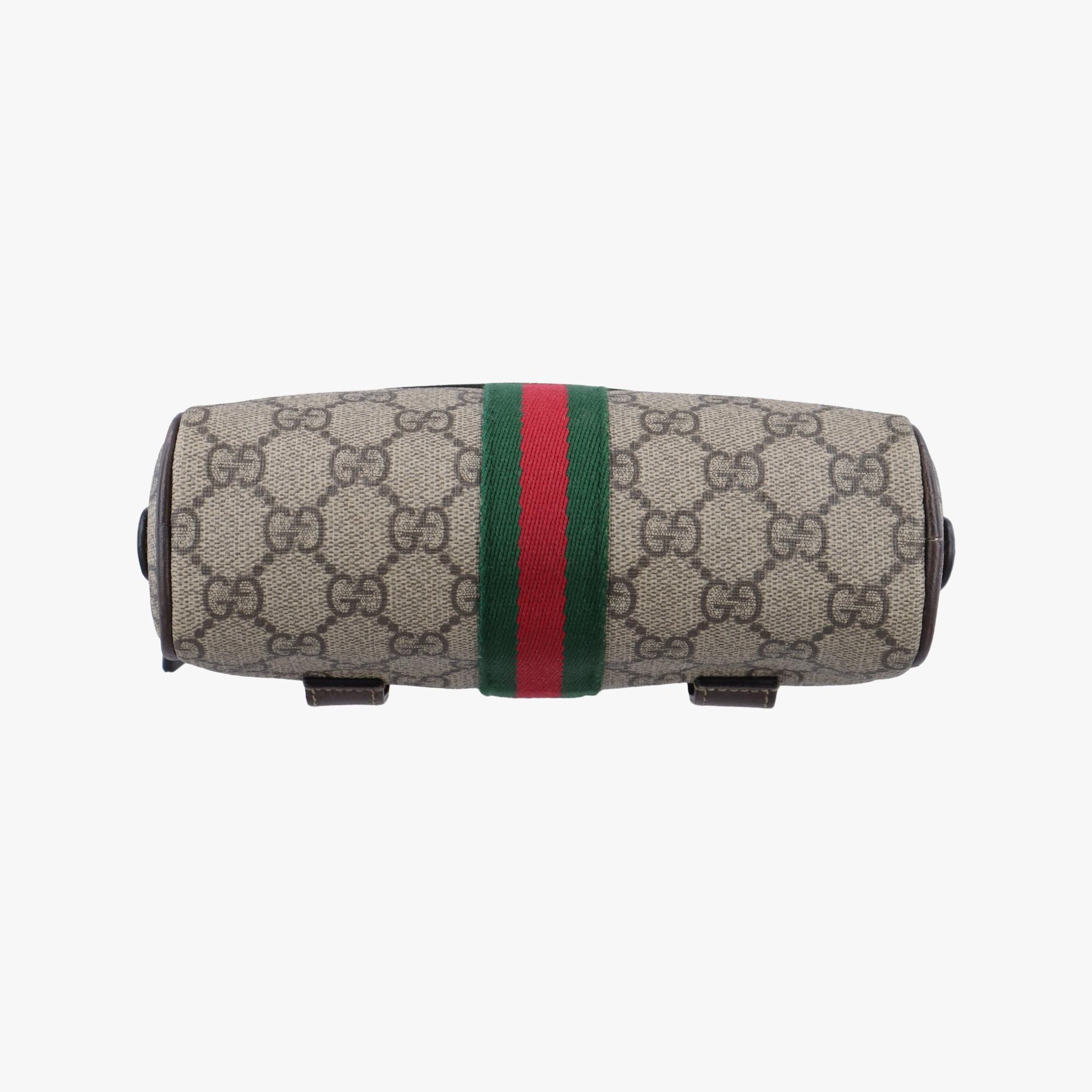 グッチ Gucci ボディバッグ/ウェストバッグ レディース オフィディア ブラウン×レッド×グリーン PVCコーティングキャンバス×レザー 517076 F031061559