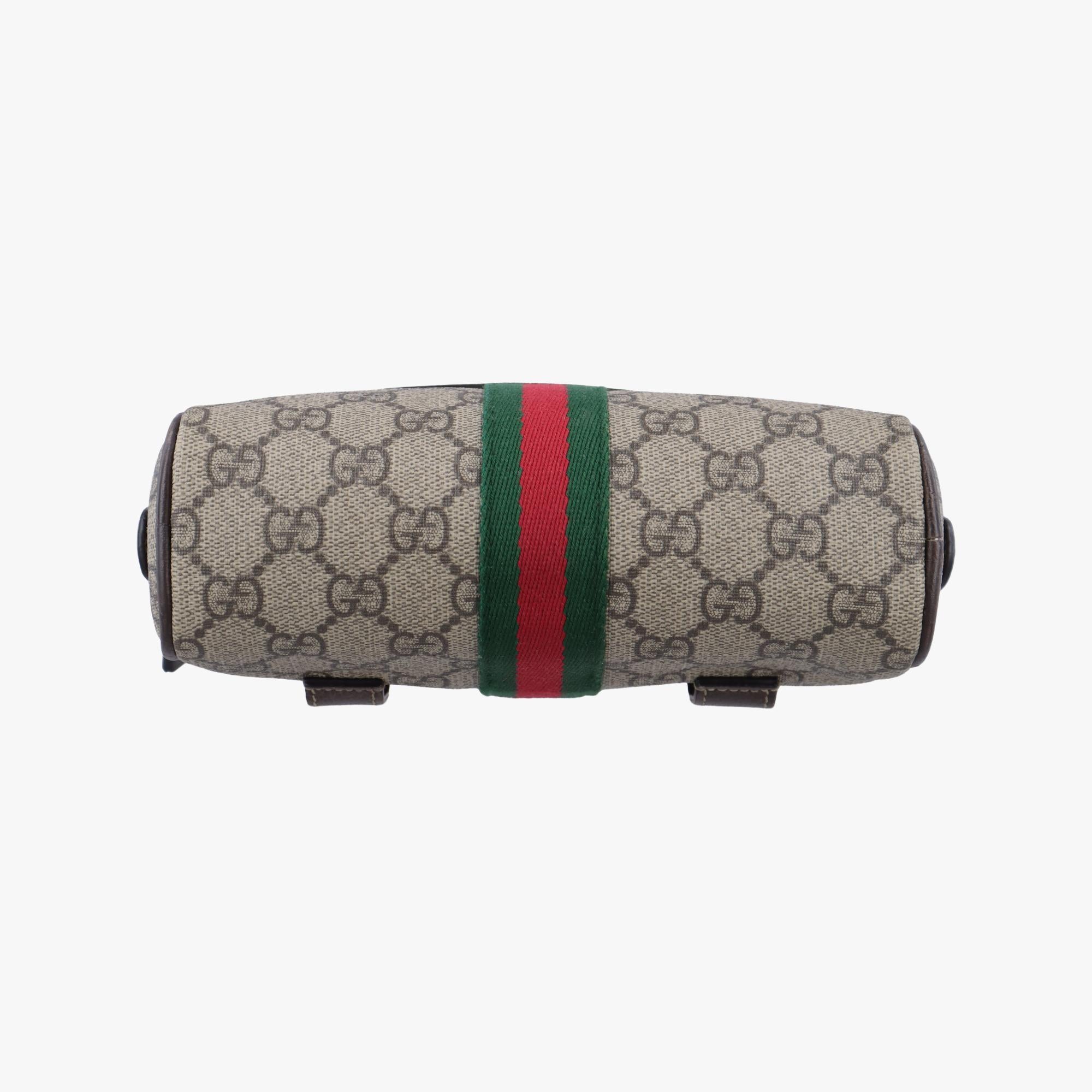 グッチ Gucci ボディバッグ/ウェストバッグ レディース オフィディア ブラウン×レッド×グリーン PVCコーティングキャンバス×レザー 517076 F031061559