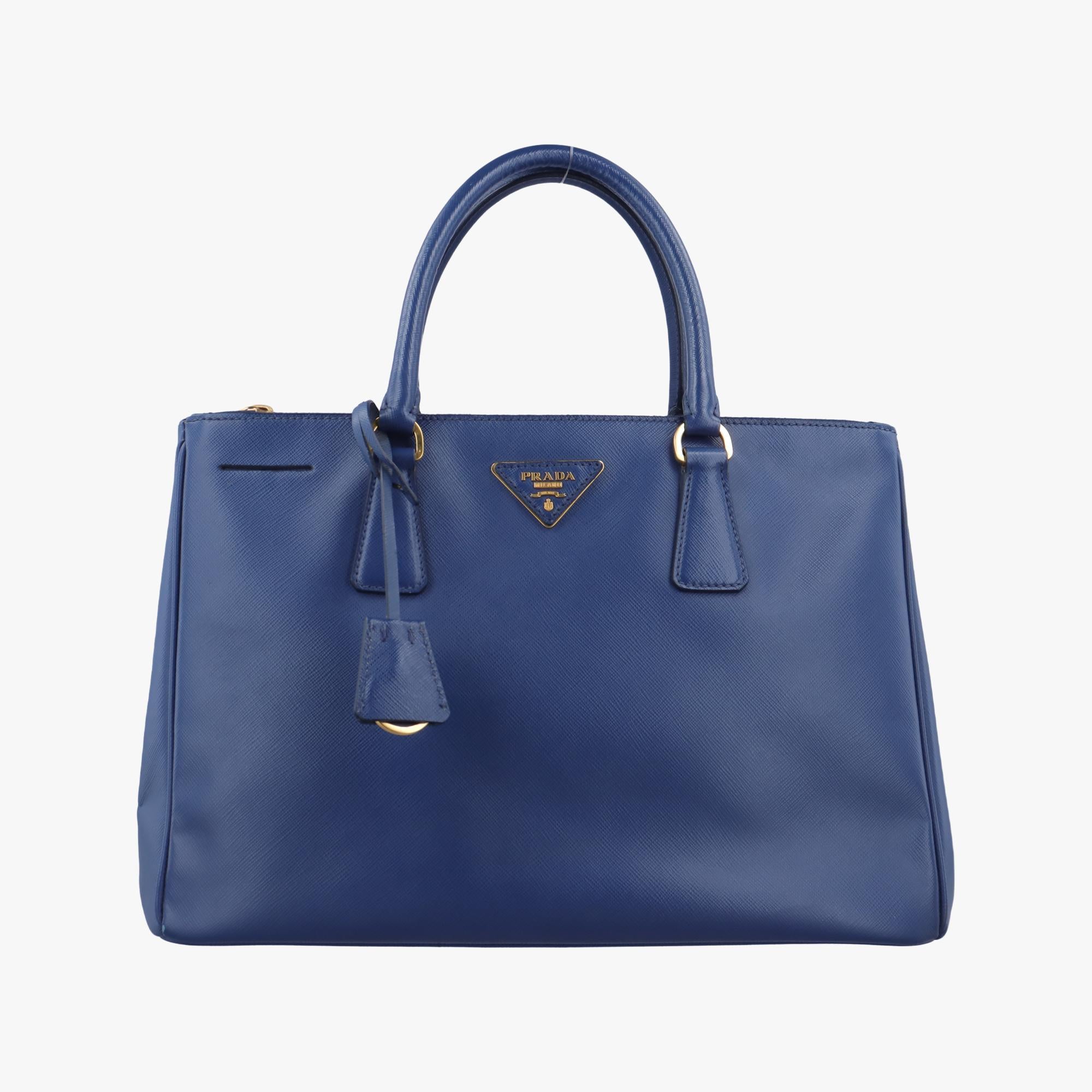 プラダ Prada ショルダーバッグ レディース ガレリア ブルー サフィアーノレザー BN2274 14