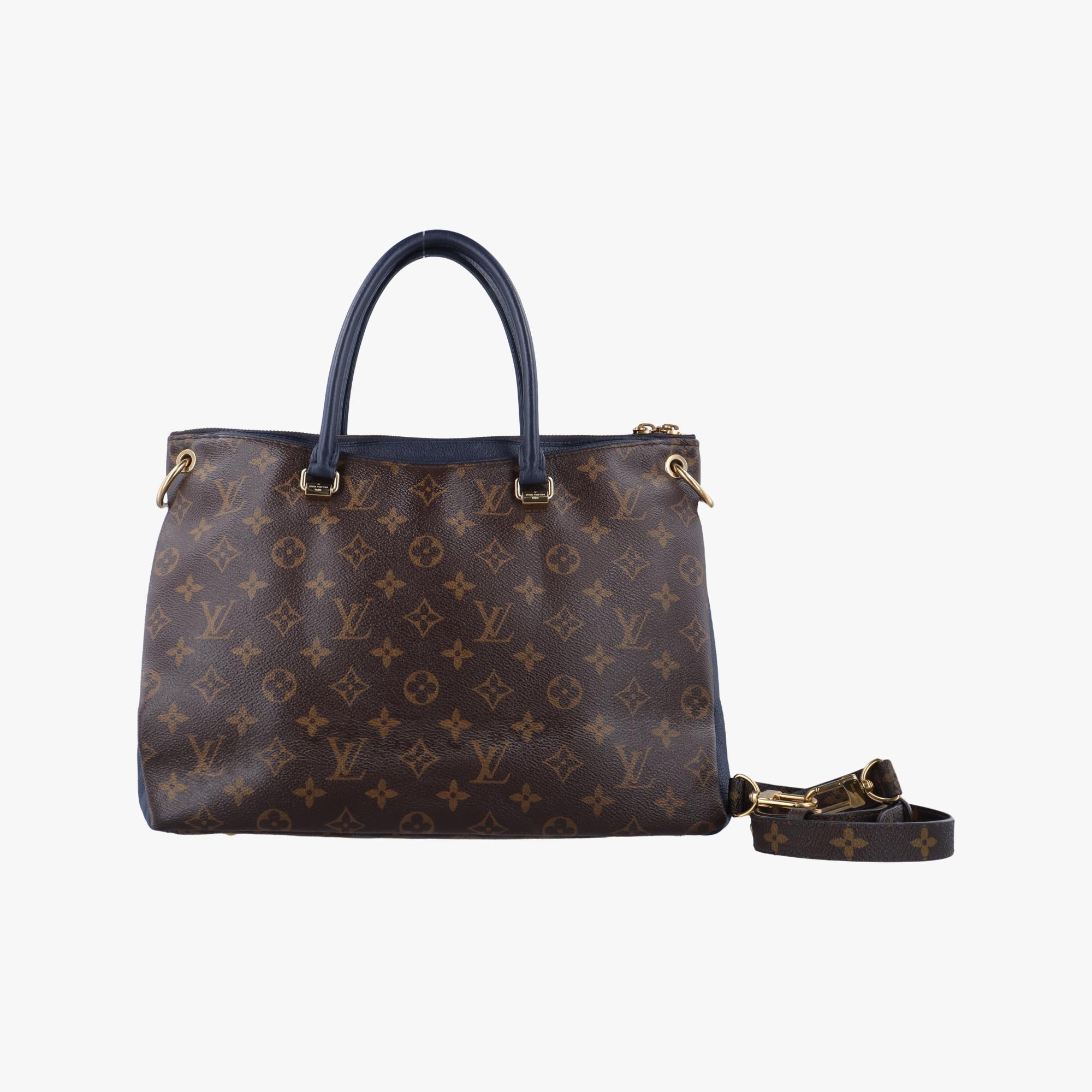 ルイヴィトン Louis Vuitton ショルダーバッグ レディース パラス モノグラム×マリーヌ モノグラムキャンバス×カーフレザー M44042 CA4147