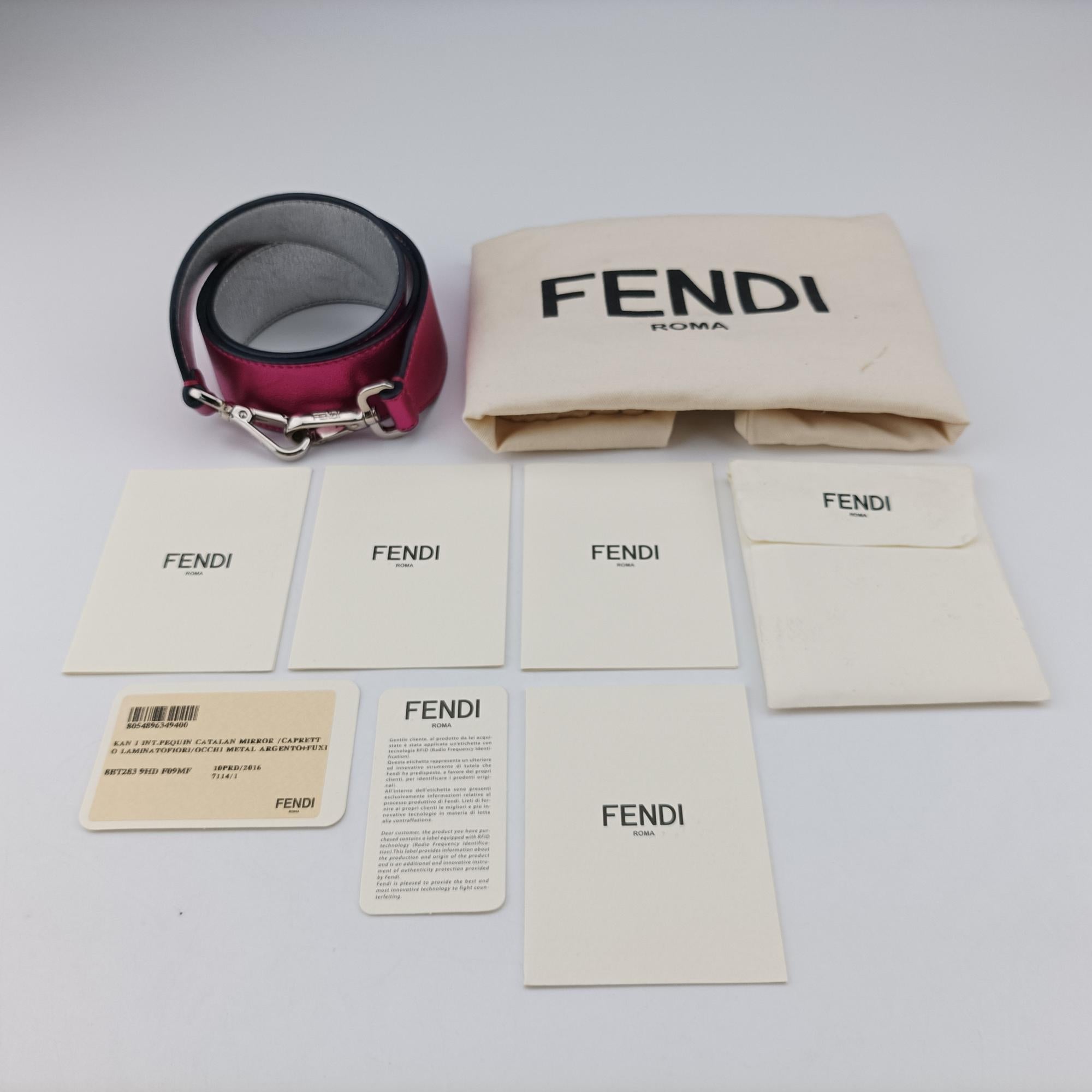 フェンディ Fendi ショルダーバッグ レディース キャナイ マルチカラー レザー 8BT283-9HD 178-8762