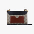 グッチ Gucci ショルダーバッグ レディース パドロック ベージュ×ブラック PVCコーティングキャンバス×レザー 409487 B025305891