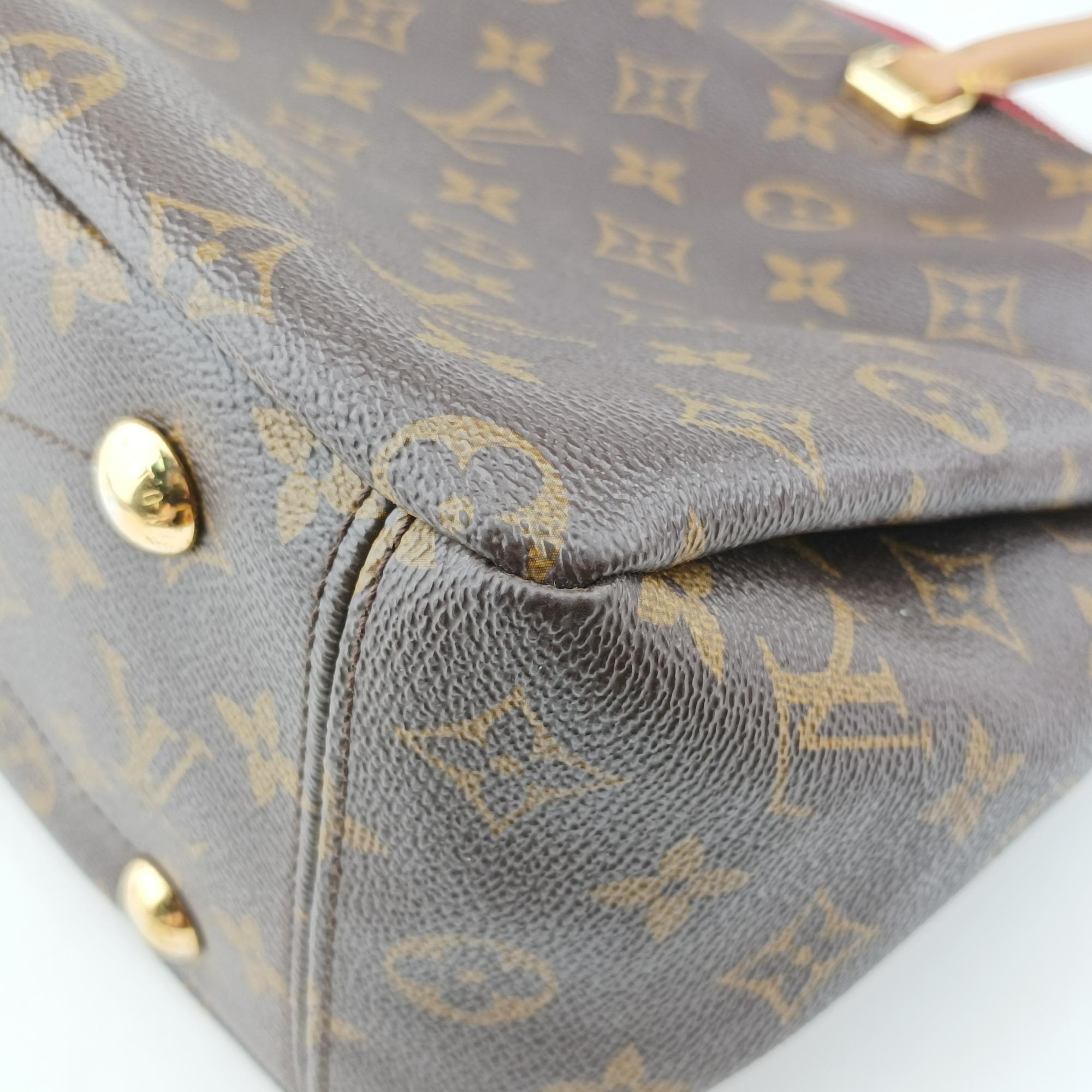 ルイヴィトン Louis Vuitton ショルダーバッグ レディース パラス モノグラム/ブラウン系×スリーズ モノグラムキャンバス×カーフレザー M41175 CA1135