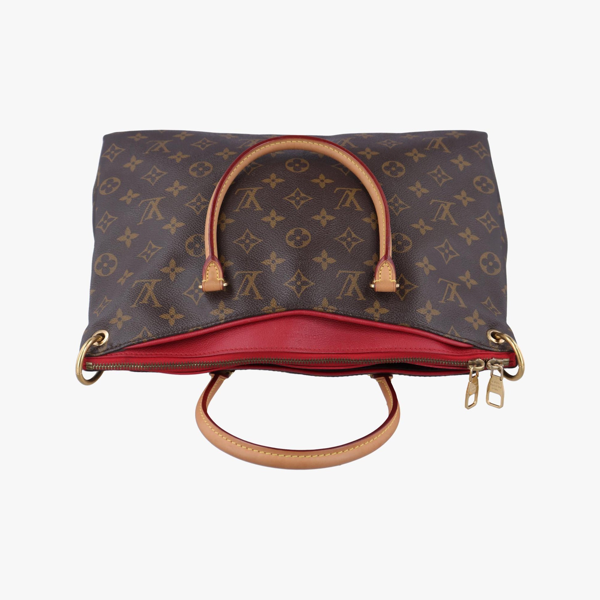 ルイヴィトン Louis Vuitton ショルダーバッグ レディース パラス モノグラム/ブラウン系×スリーズ モノグラムキャンバス×カーフレザー M41175 CA1135