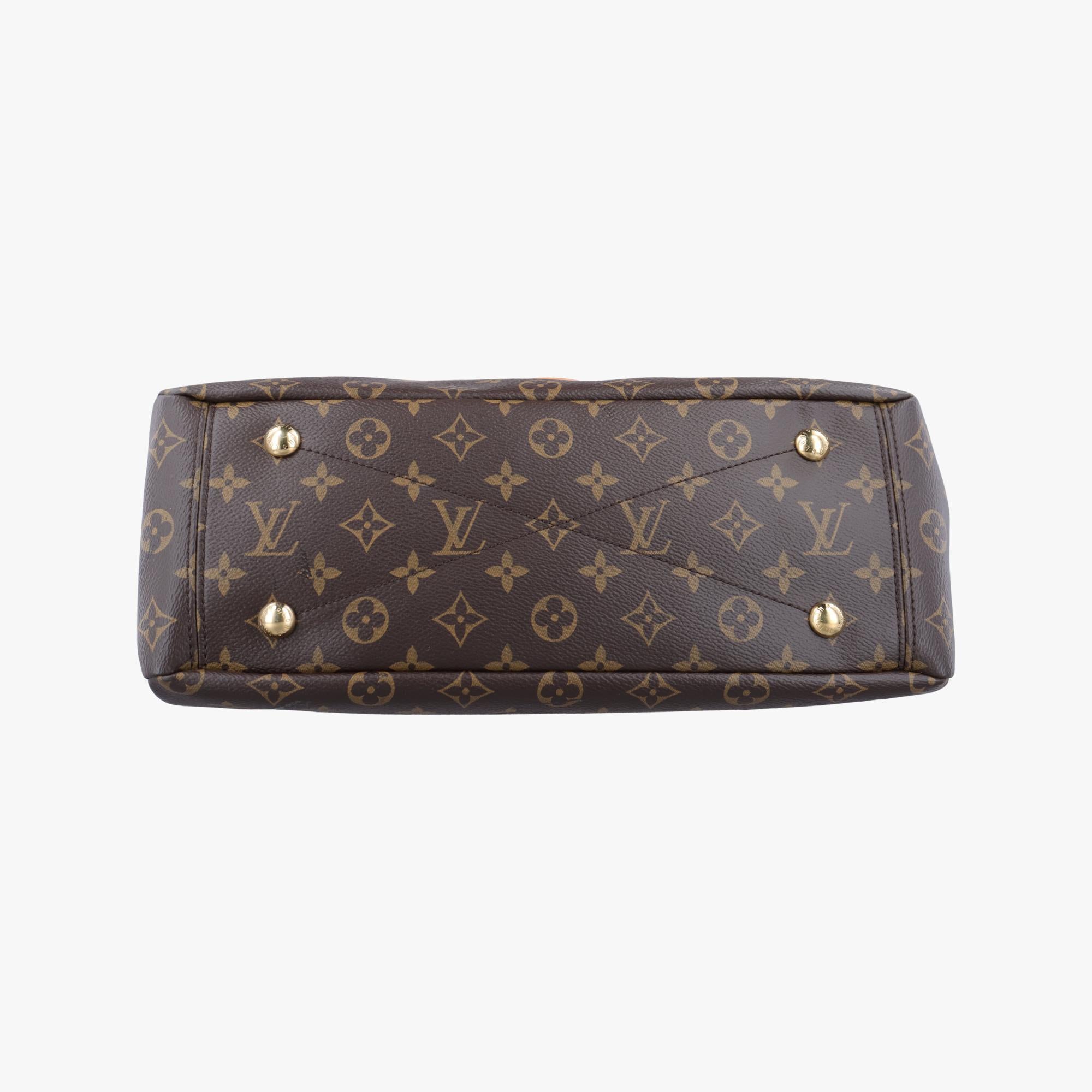 ルイヴィトン Louis Vuitton ショルダーバッグ レディース パラス モノグラム/ブラウン系×オロール モノグラムキャンバス×カーフレザー M40906 CA4174