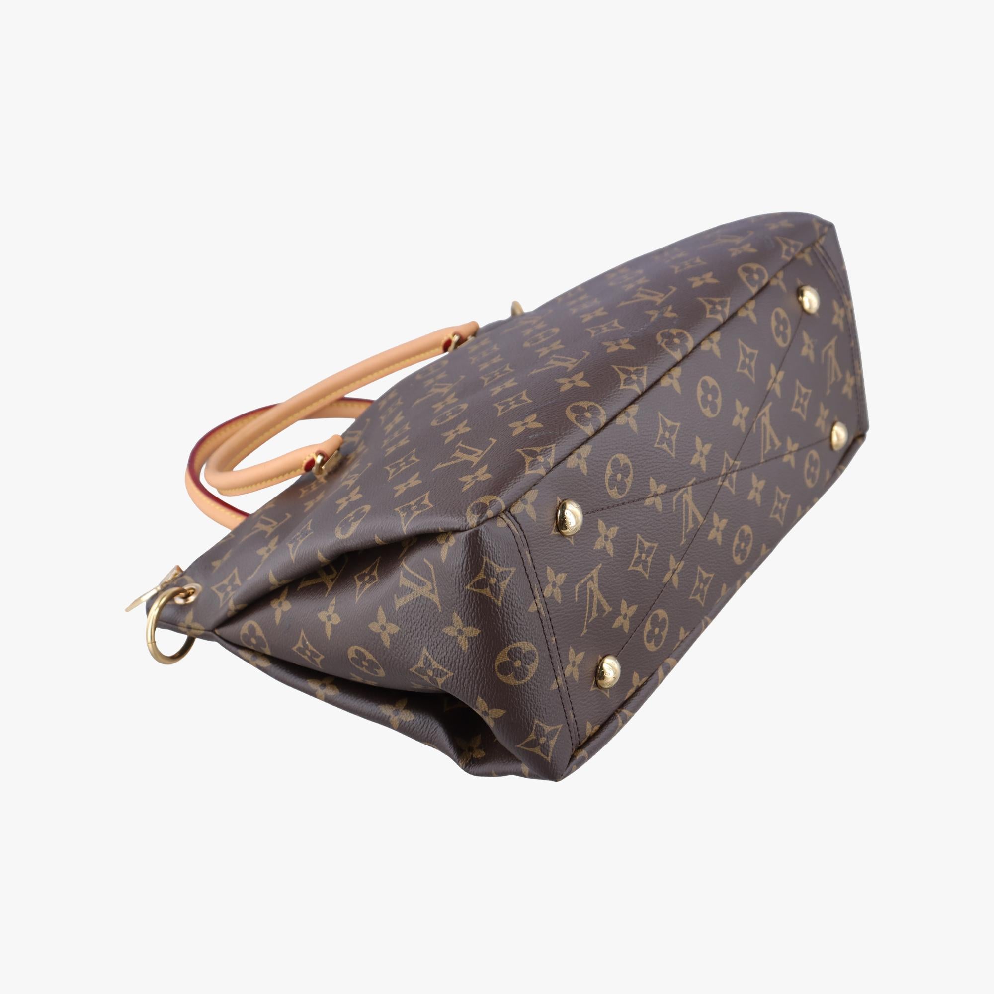 ルイヴィトン Louis Vuitton ショルダーバッグ レディース パラス モノグラム/ブラウン系×オロール モノグラムキャンバス×カーフレザー M40906 CA4174