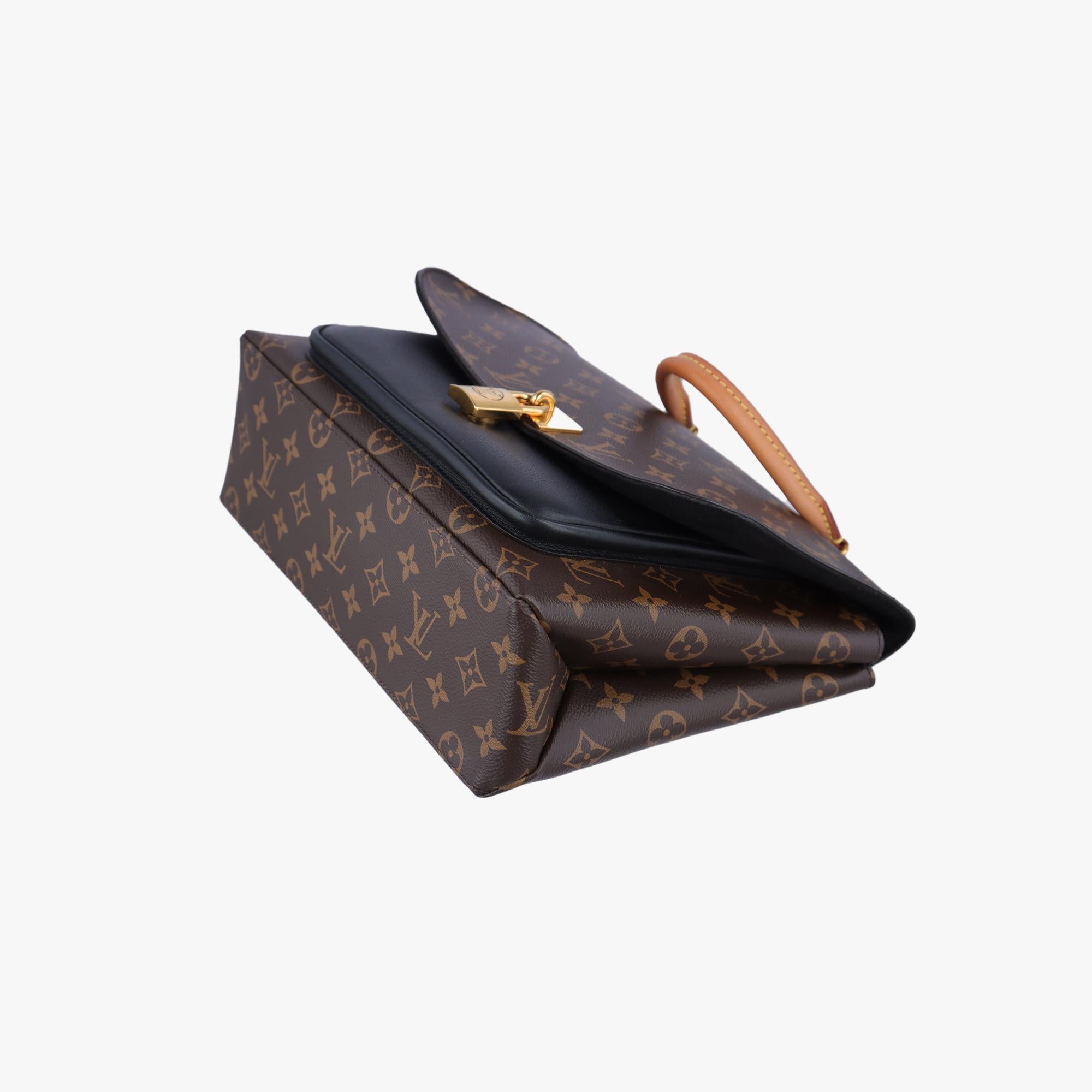 ルイヴィトン Louis Vuitton ショルダーバッグ レディース マリニャン モノグラム/ブラウン系×ノワール モノグラムキャンバス×カーフレザー M44259 AR2168