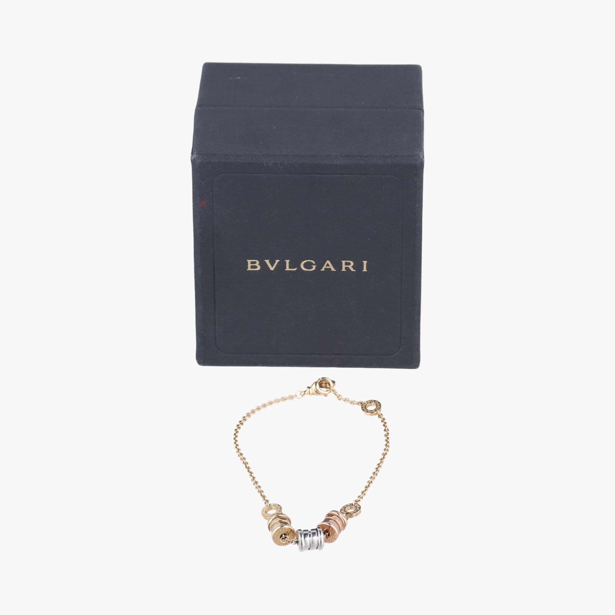 ブルガリ Bvlgari ブレスレット レディース ビーゼロワン ゴールド AU750