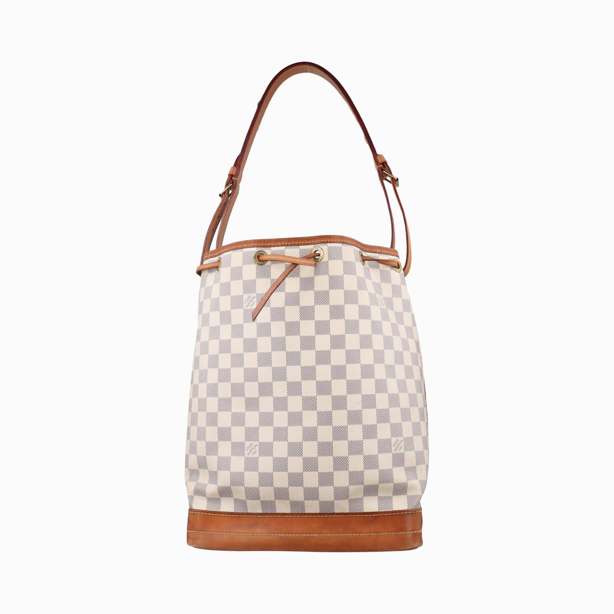 ルイヴィトン Louis Vuitton ショルダーバッグ レディース ノエ アズール ダミエキャンバス N42222 AR0181