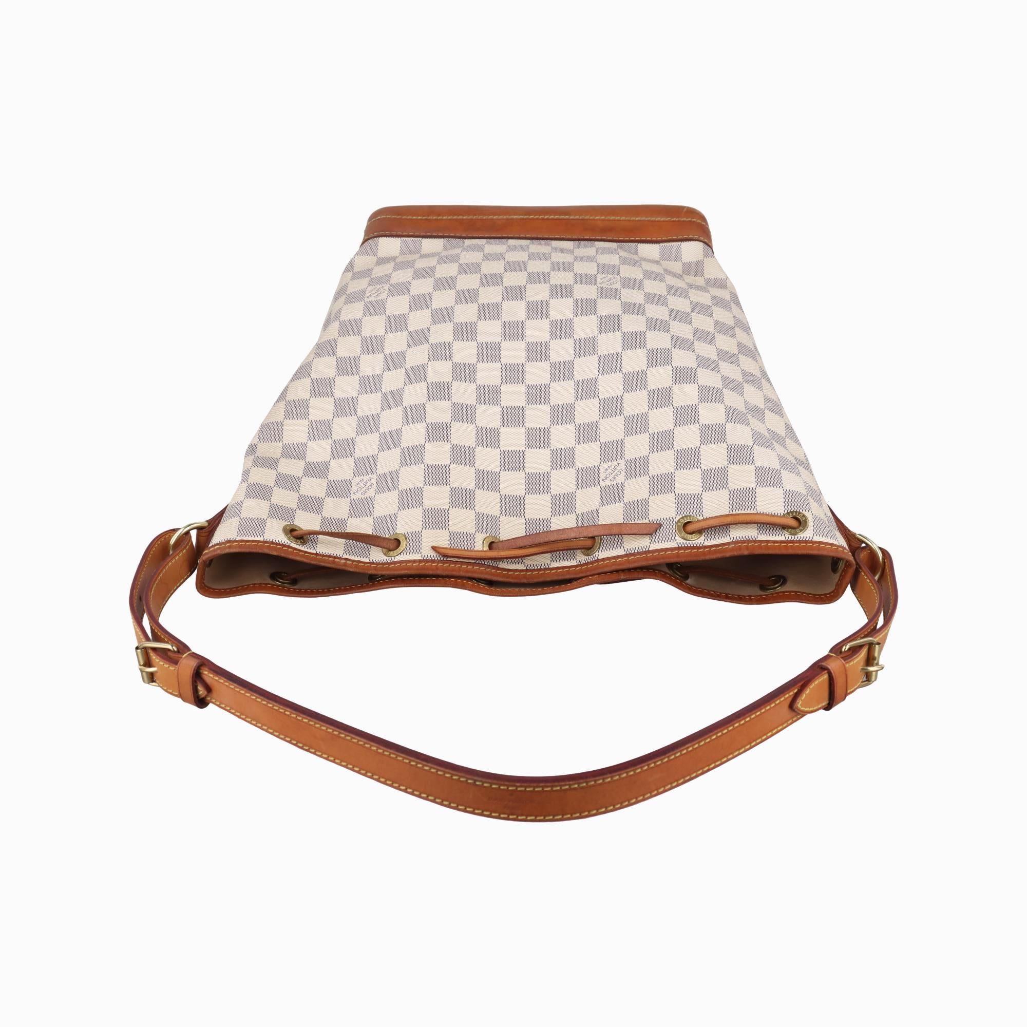 ルイヴィトン Louis Vuitton ショルダーバッグ レディース ノエ アズール ダミエキャンバス N42222 AR0181