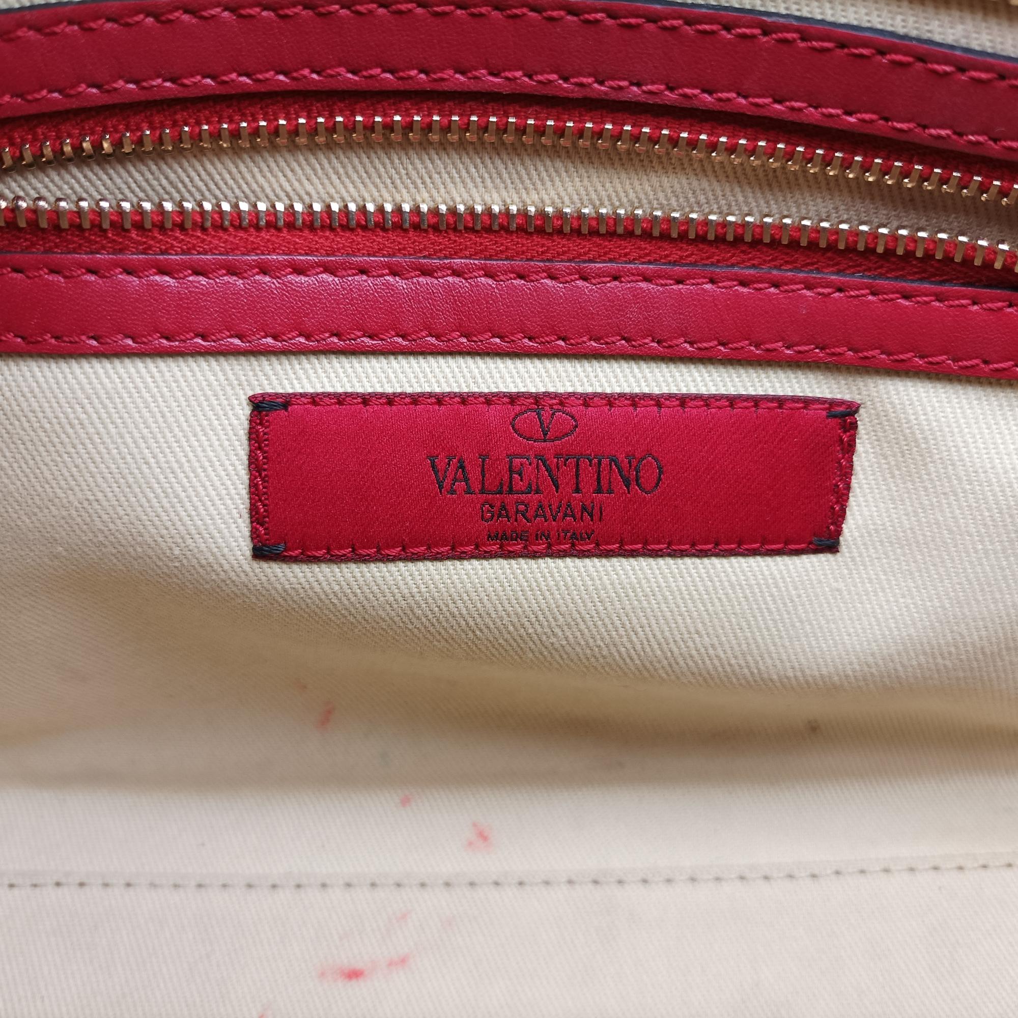 ヴァレンティノ Valentino ショルダーバッグ レディース ロックスタッズ レッド レザー BG-K540BOL2