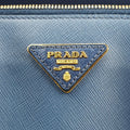 プラダ Prada ショルダーバッグ レディース ガレリア ブルー サフィアーノレザー BN2274 7/G