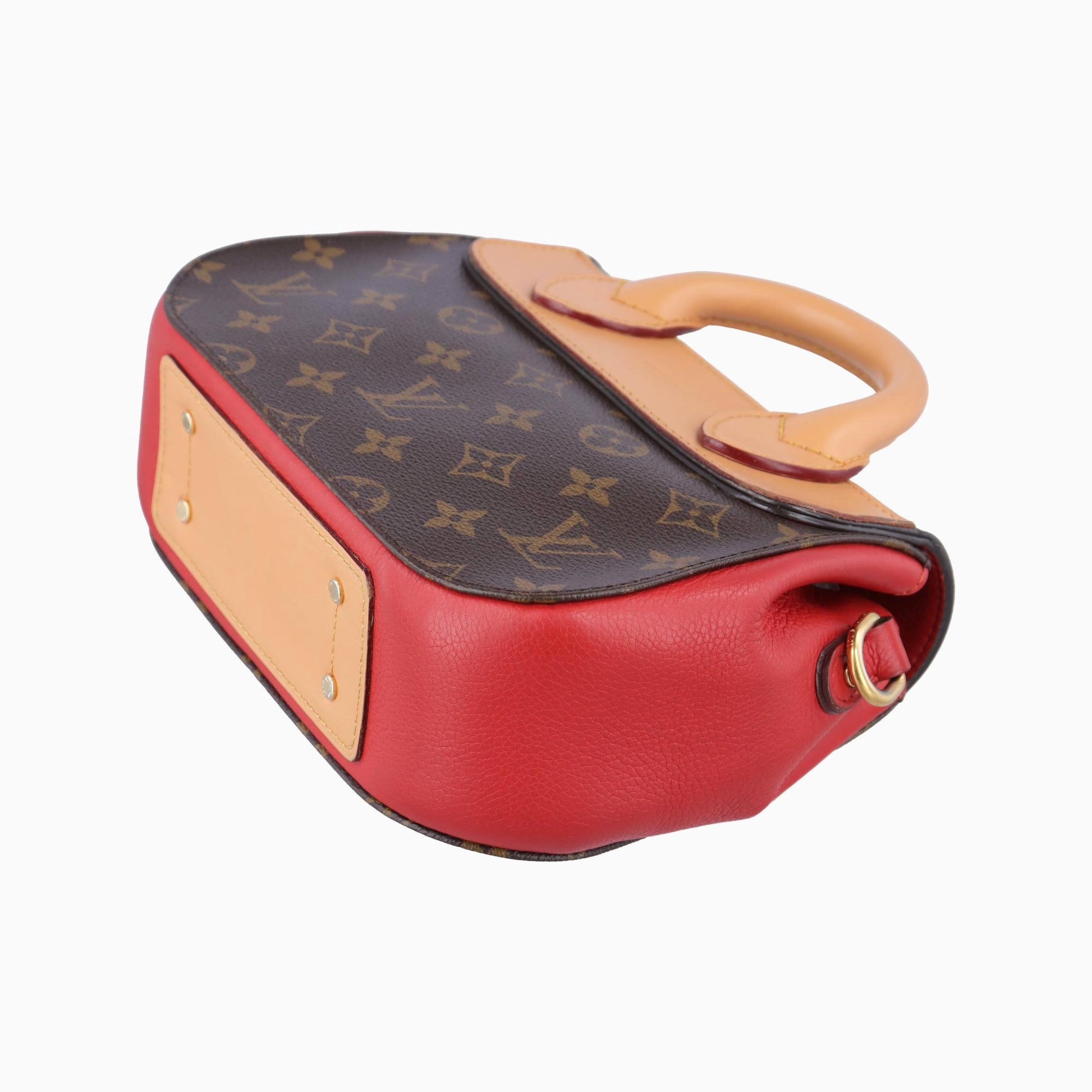 ルイヴィトン Louis Vuitton ショルダーバッグ レディース エデン PM マロン×ルージュ モノグラムキャンバス×カーフレザー M40731 AR2193