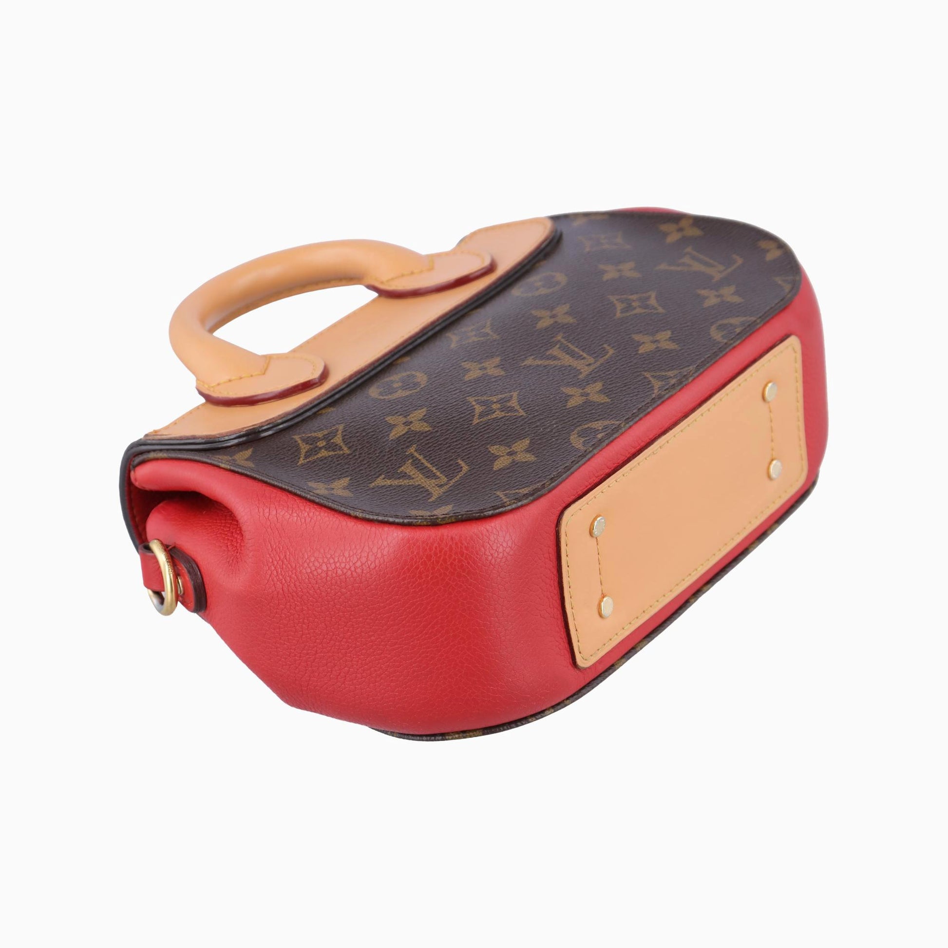 ルイヴィトン Louis Vuitton ショルダーバッグ レディース エデン PM マロン×ルージュ モノグラムキャンバス×カーフレザー M40731 AR2193