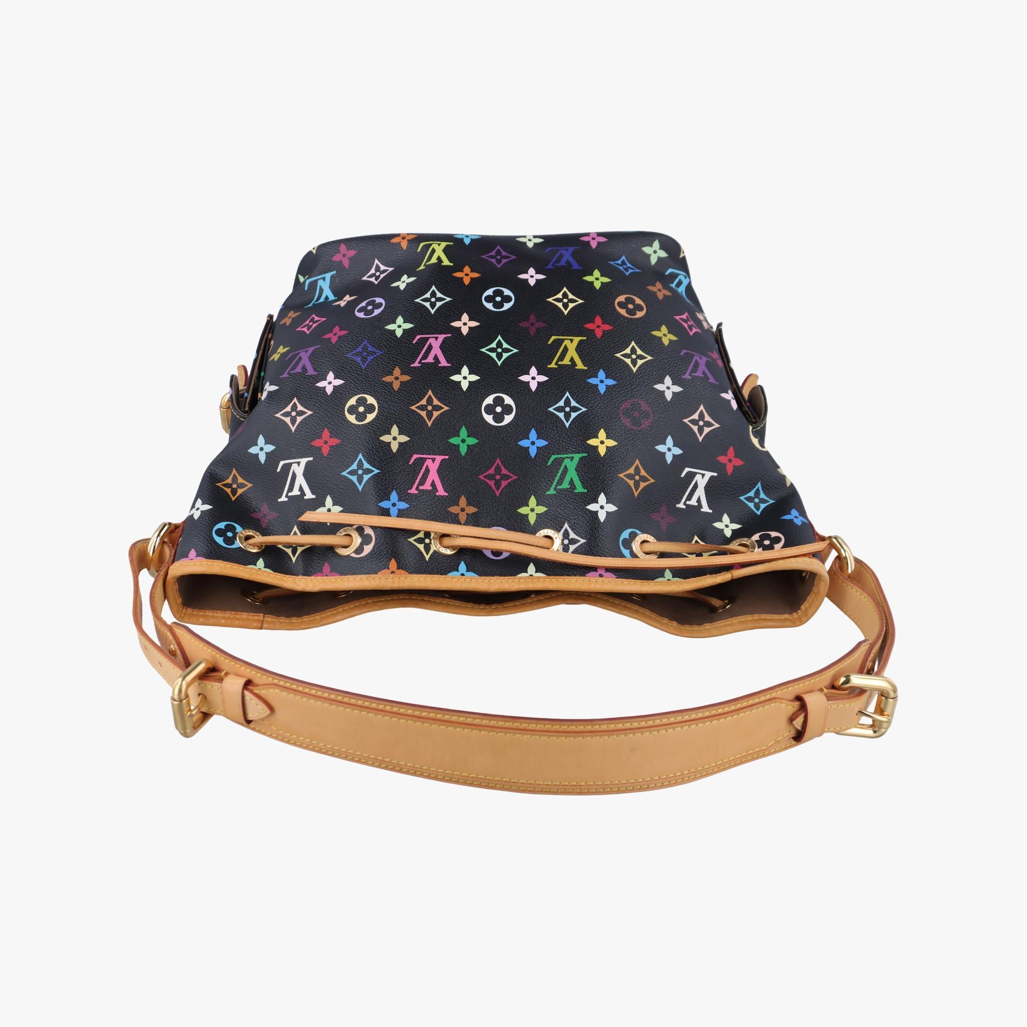 ルイヴィトン Louis Vuitton ショルダーバッグ レディース プチ ノエ ノワール モノグラム マルチカラー M42230 CA1037