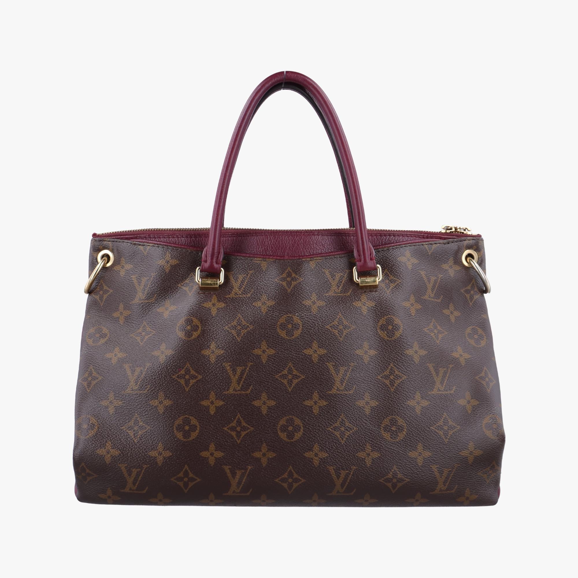 ルイヴィトン Louis Vuitton ショルダーバッグ レディース パラス マロン×オロール モノグラムキャンバス×カーフレザー M40906 CA1197