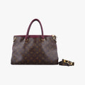 ルイヴィトン Louis Vuitton ショルダーバッグ レディース パラス マロン×オロール モノグラムキャンバス×カーフレザー M40906 CA1197