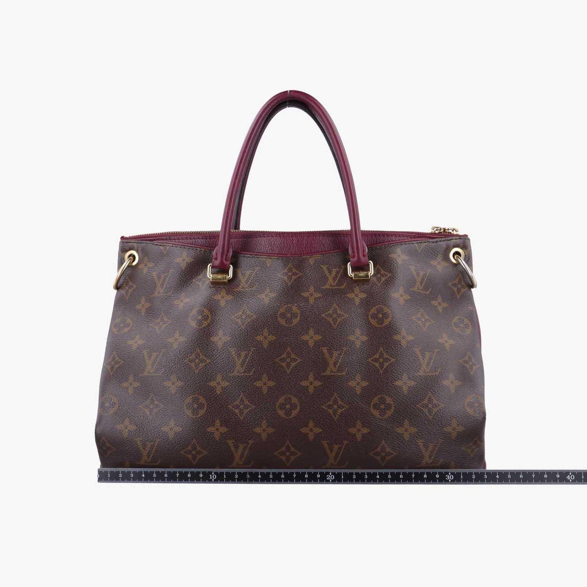 ルイヴィトン Louis Vuitton ショルダーバッグ レディース パラス マロン×オロール モノグラムキャンバス×カーフレザー M40906 CA1197