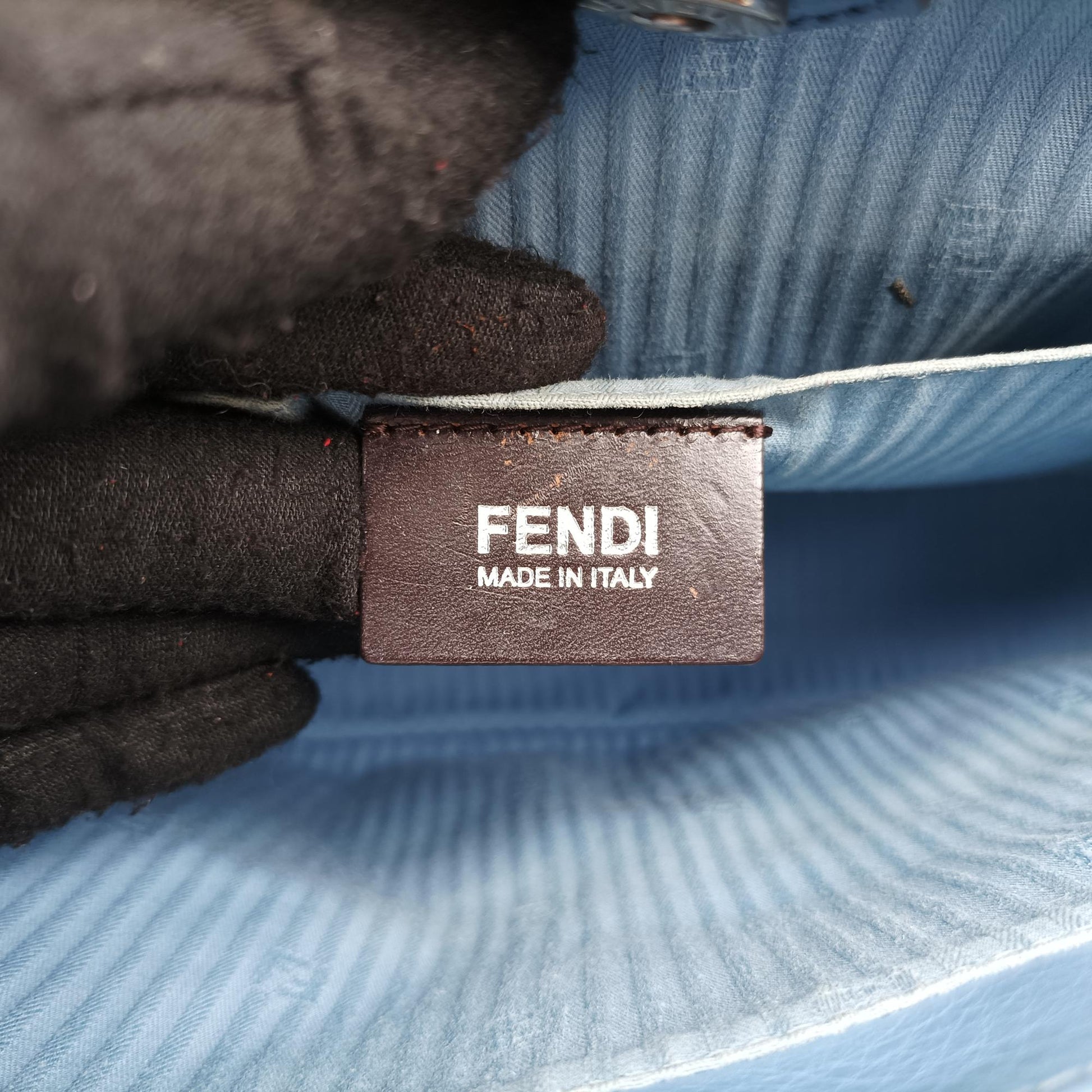 フェンディ Fendi ショルダーバッグ レディース トゥージュール ブルー レザー 8BH250-D7E 148-2111