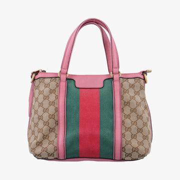 グッチ Gucci ショルダーバッグ レディース ラニア ベージュ×マルチカラー キャンバス×レザー 353114 G017386157