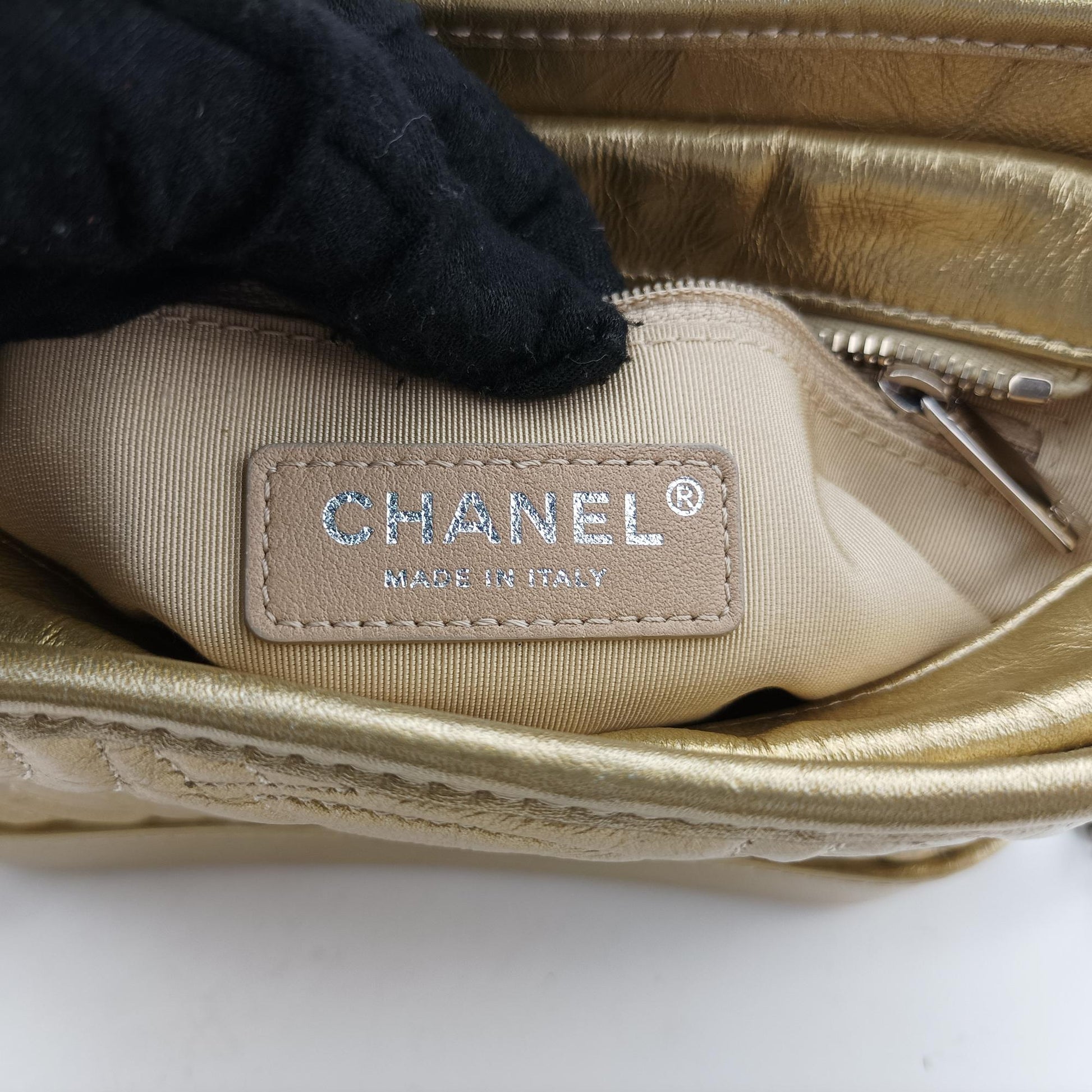 シャネル Chanel ショルダーバッグ レディース ガブリエル ゴールド レザー A91810 28292582