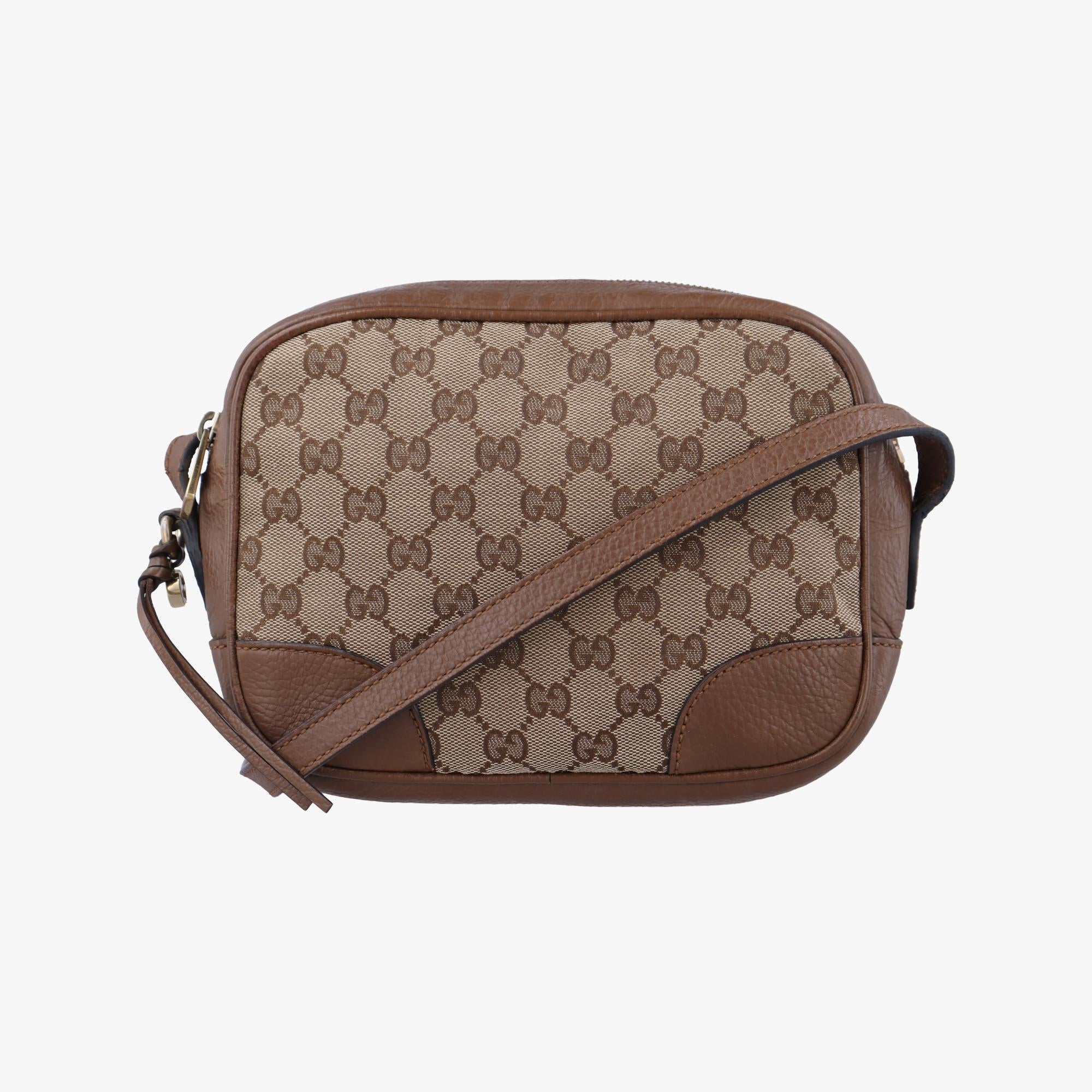 グッチ Gucci ショルダーバッグ レディース ブリー ブラウン PVCコーティングキャンバス×レザー 449413 A020677904