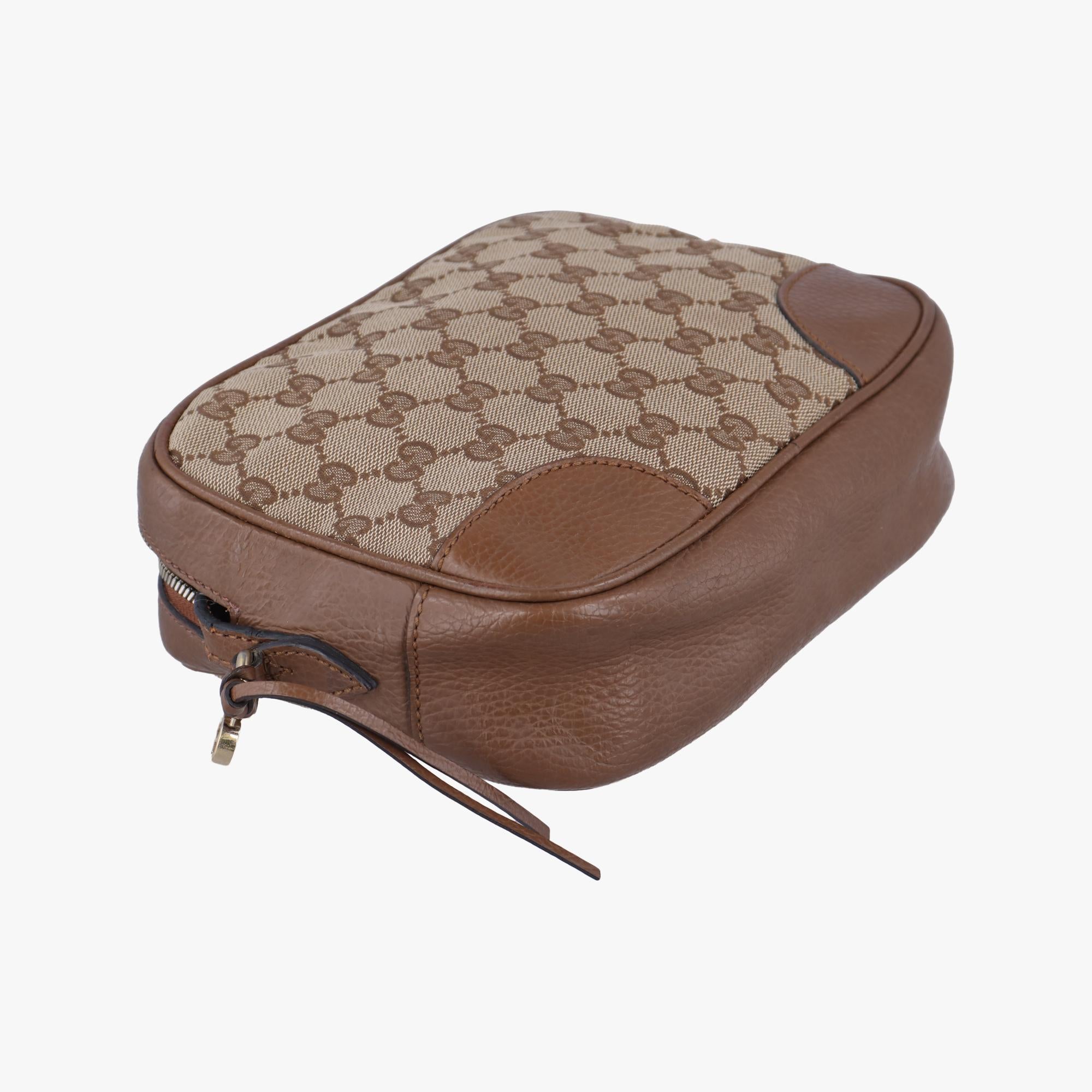 グッチ Gucci ショルダーバッグ レディース ブリー ブラウン PVCコーティングキャンバス×レザー 449413 A020677904