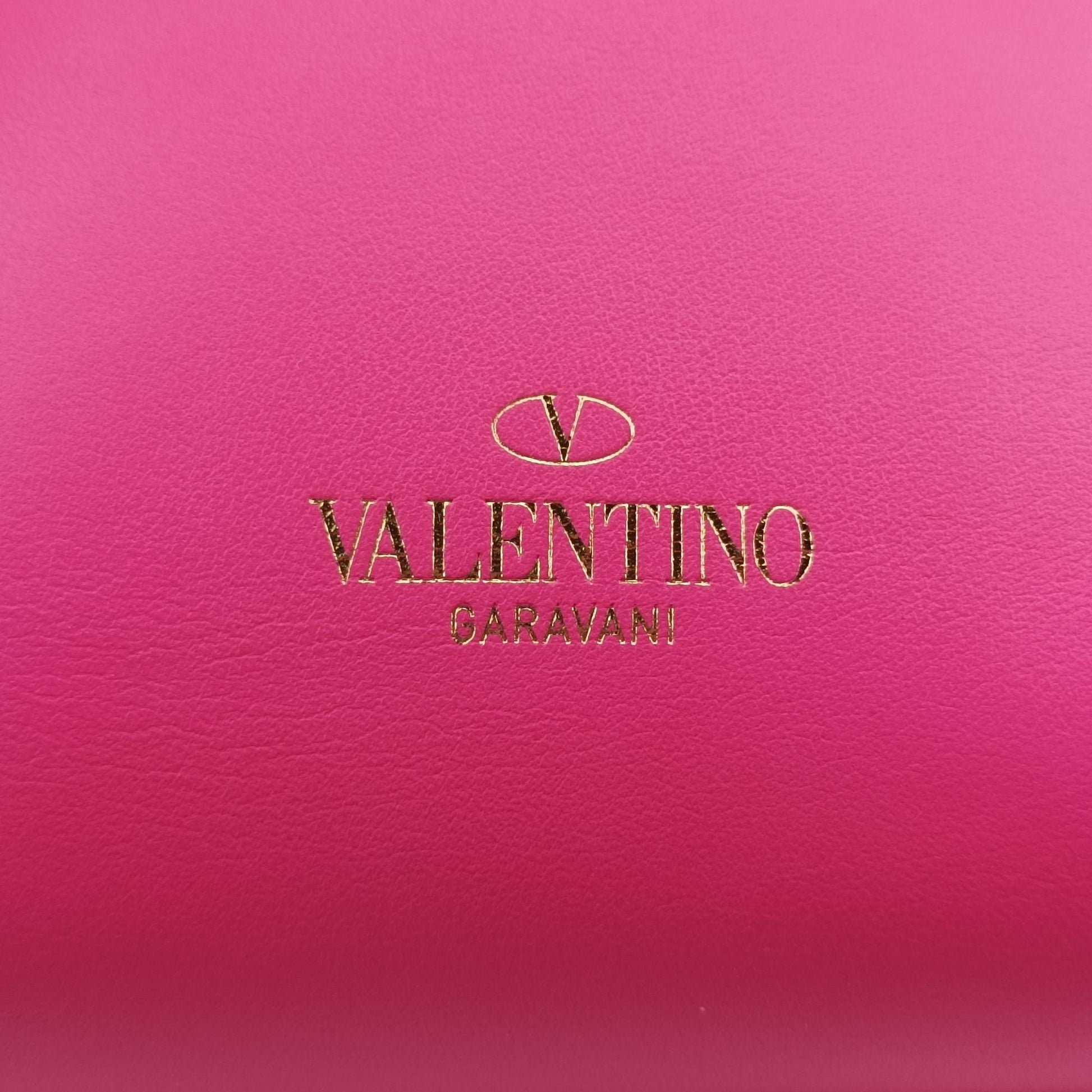 ヴァレンティノ Valentino ショルダーバッグ レディース ロックスタッズ ローズ レッド レザー BG-L856BOL2