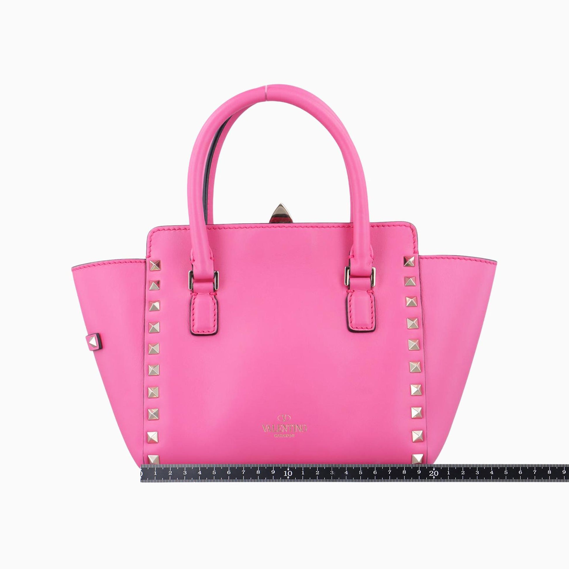 ヴァレンティノ Valentino ショルダーバッグ レディース ロックスタッズ ローズ レッド レザー BG-L856BOL2