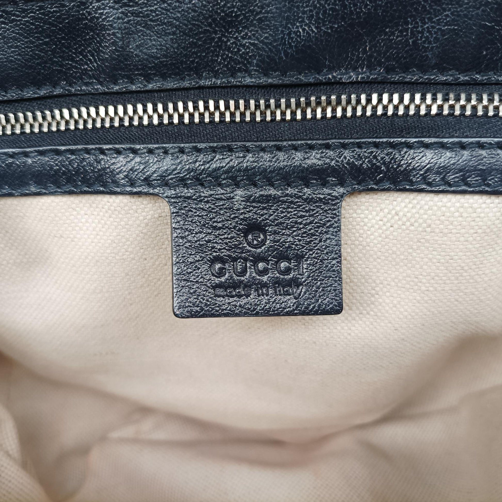 グッチ Gucci ショルダーバッグ レディース GGマーモント ブルー キャンバス 443497 A034560891