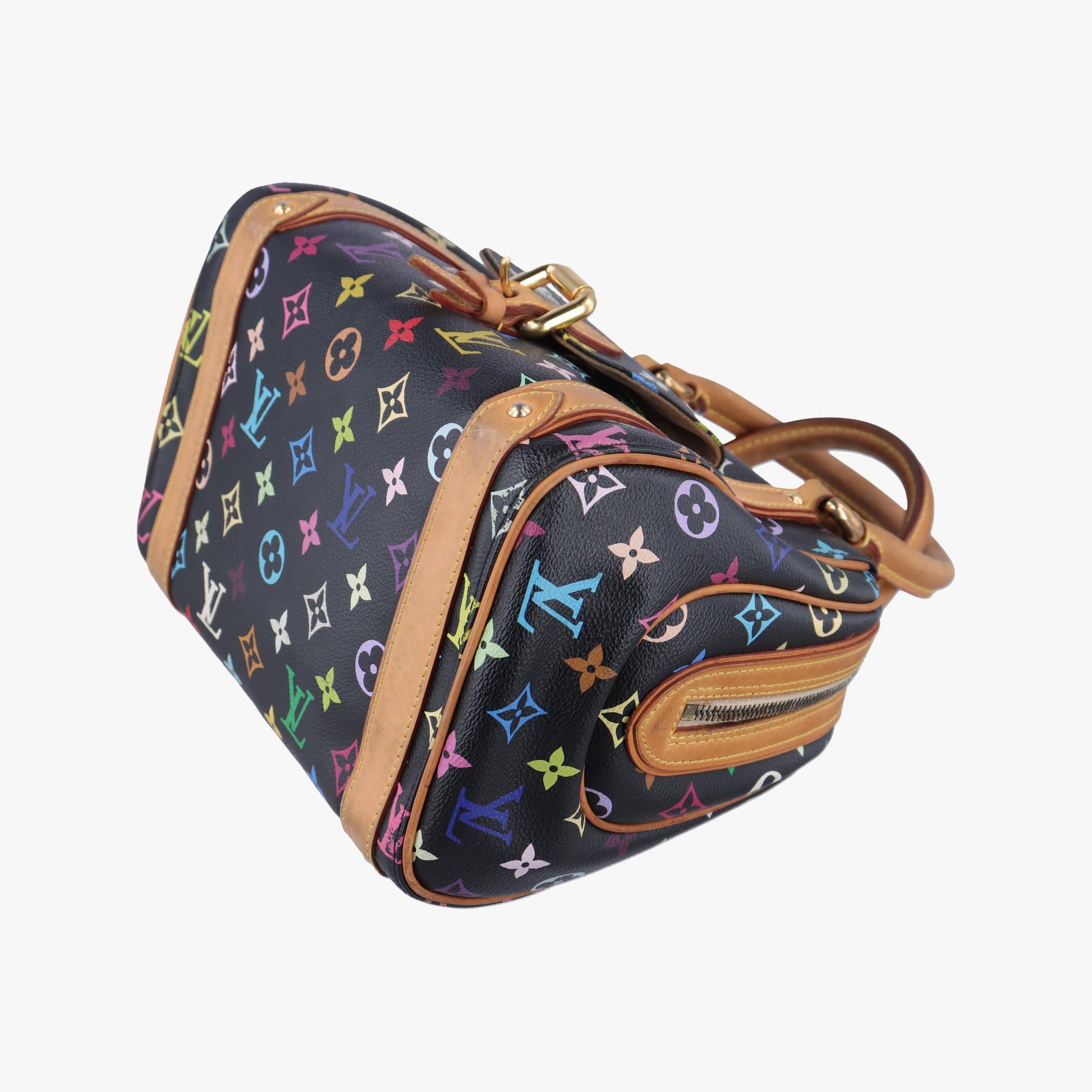 ルイヴィトン Louis Vuitton ハンドバッグ レディース プリシラ ノワール モノグラム マルチカラー M40097 SP0097