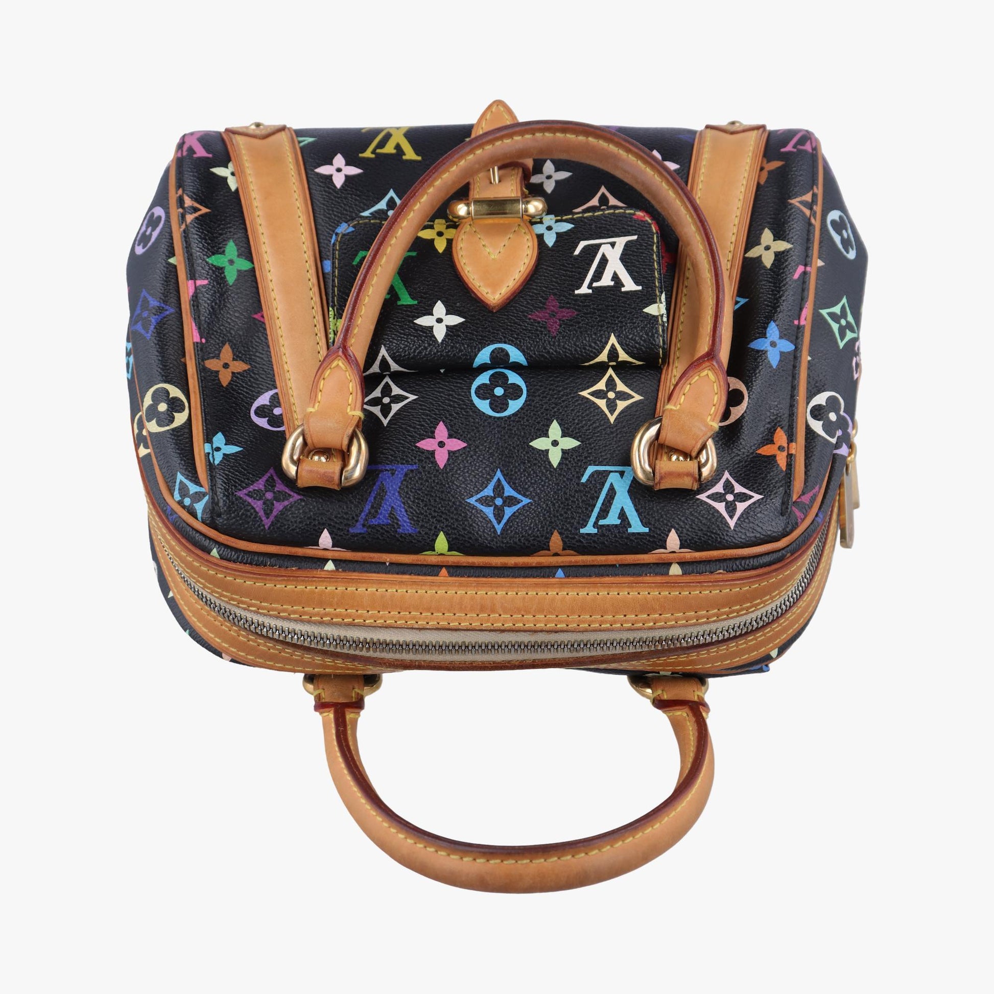 ルイヴィトン Louis Vuitton ハンドバッグ レディース プリシラ ノワール モノグラム マルチカラー M40097 SP0097