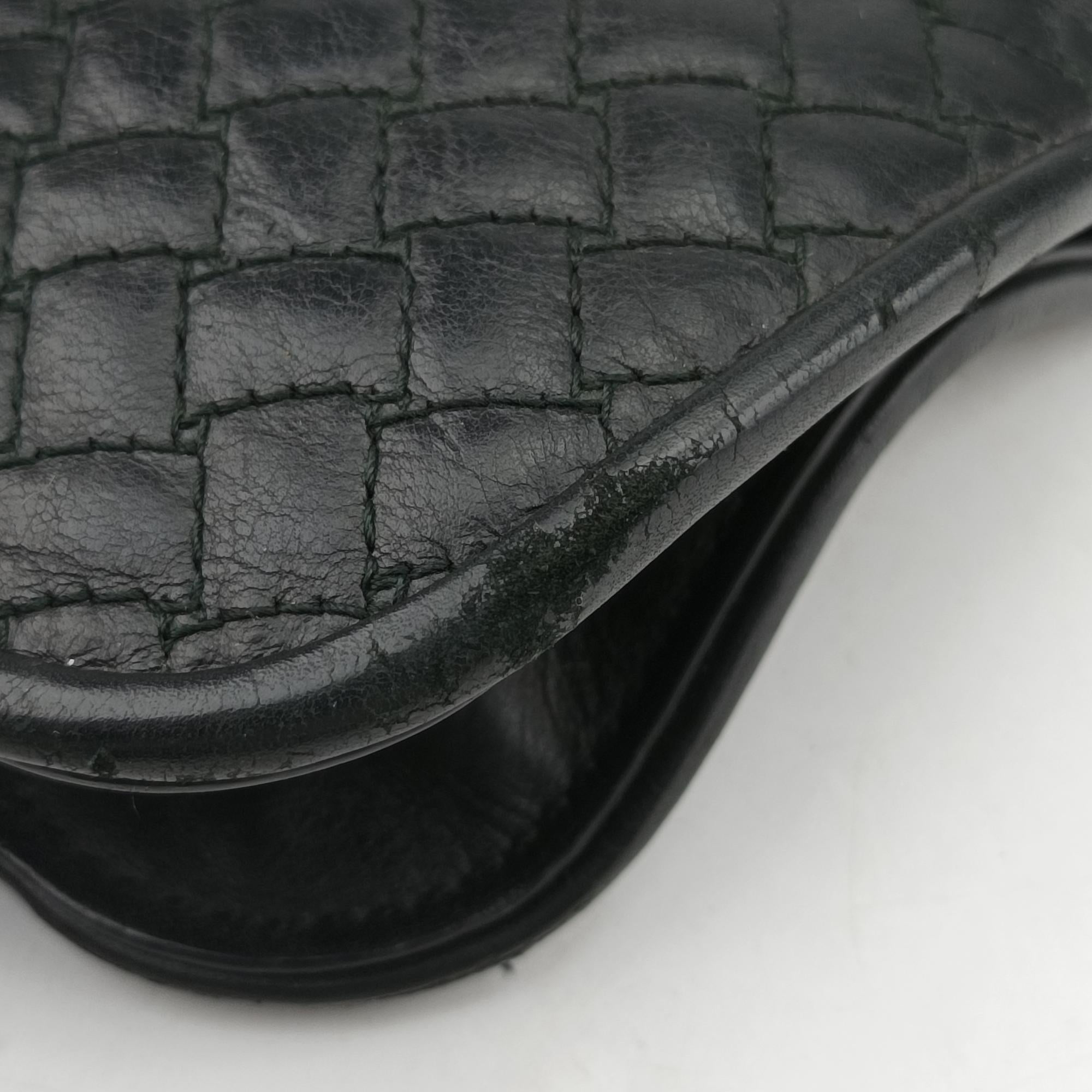 ボッテガヴェネタ Bottega Veneta ハンドバッグ レディース イントレチャート ブラック ラムスキン B03721225o