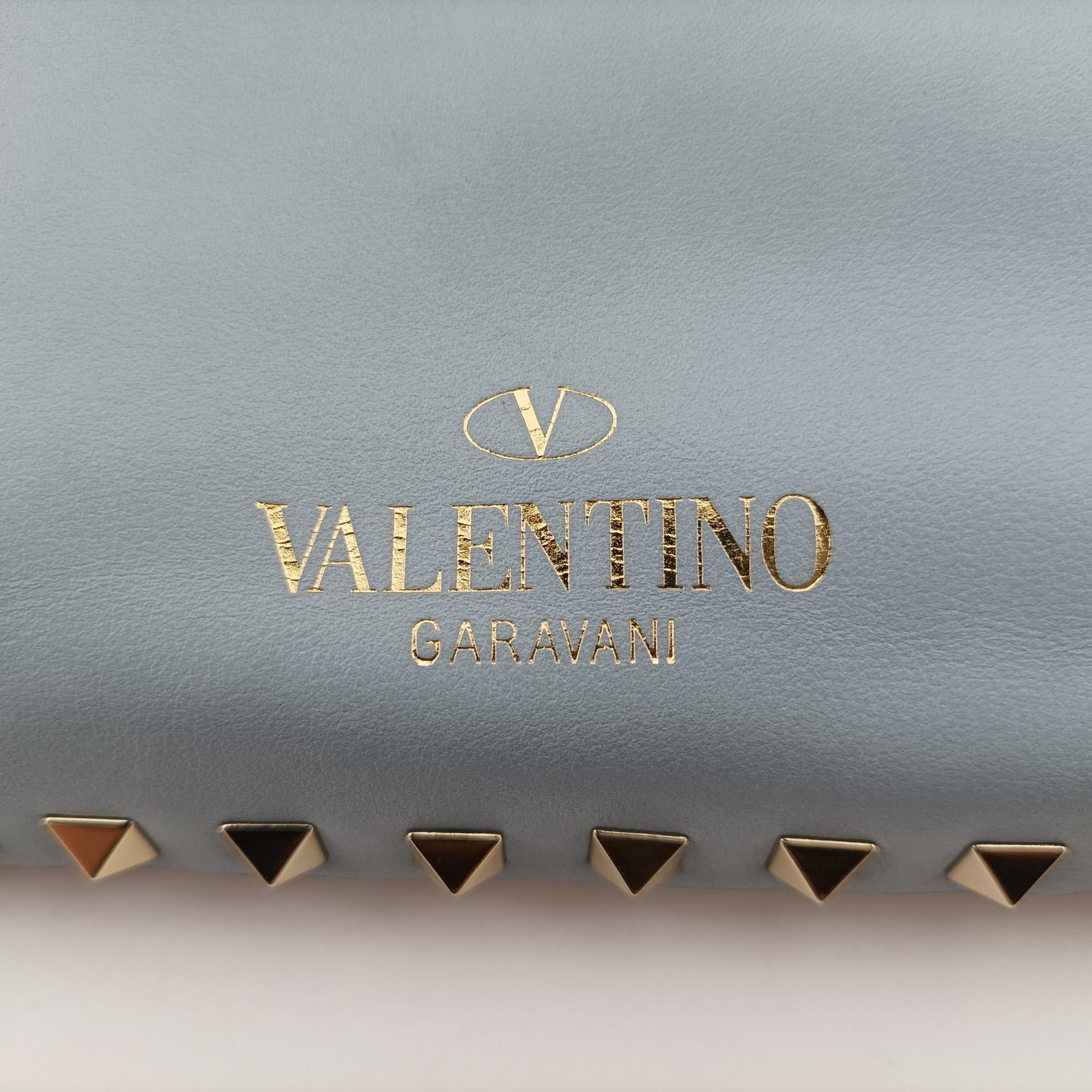 ヴァレンティノ Valentino ショルダーバッグ レディース ロックスタッズ ピンク×グリーン×イエロー レザー BL-I037VDN0